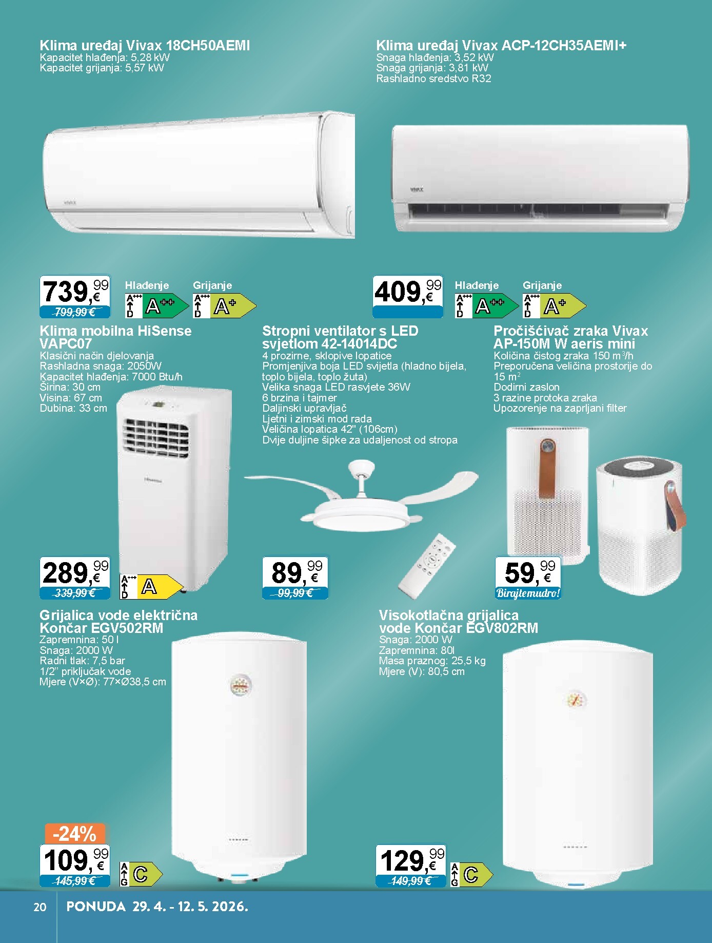 ktc - Budući KTC - Tehnika I Posuđe letak vrijedi od srijede 29.04.2026 do utorka 12.05.2026 - page: 17