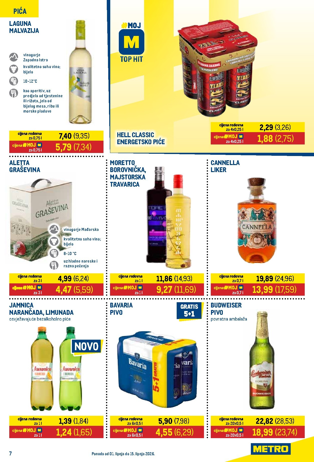 metro - Novi Metro - Prehrana i neprehrana katalog od ponedjeljka, 01.06.2026 do ponedjeljka, 15.06.2026 - page: 7