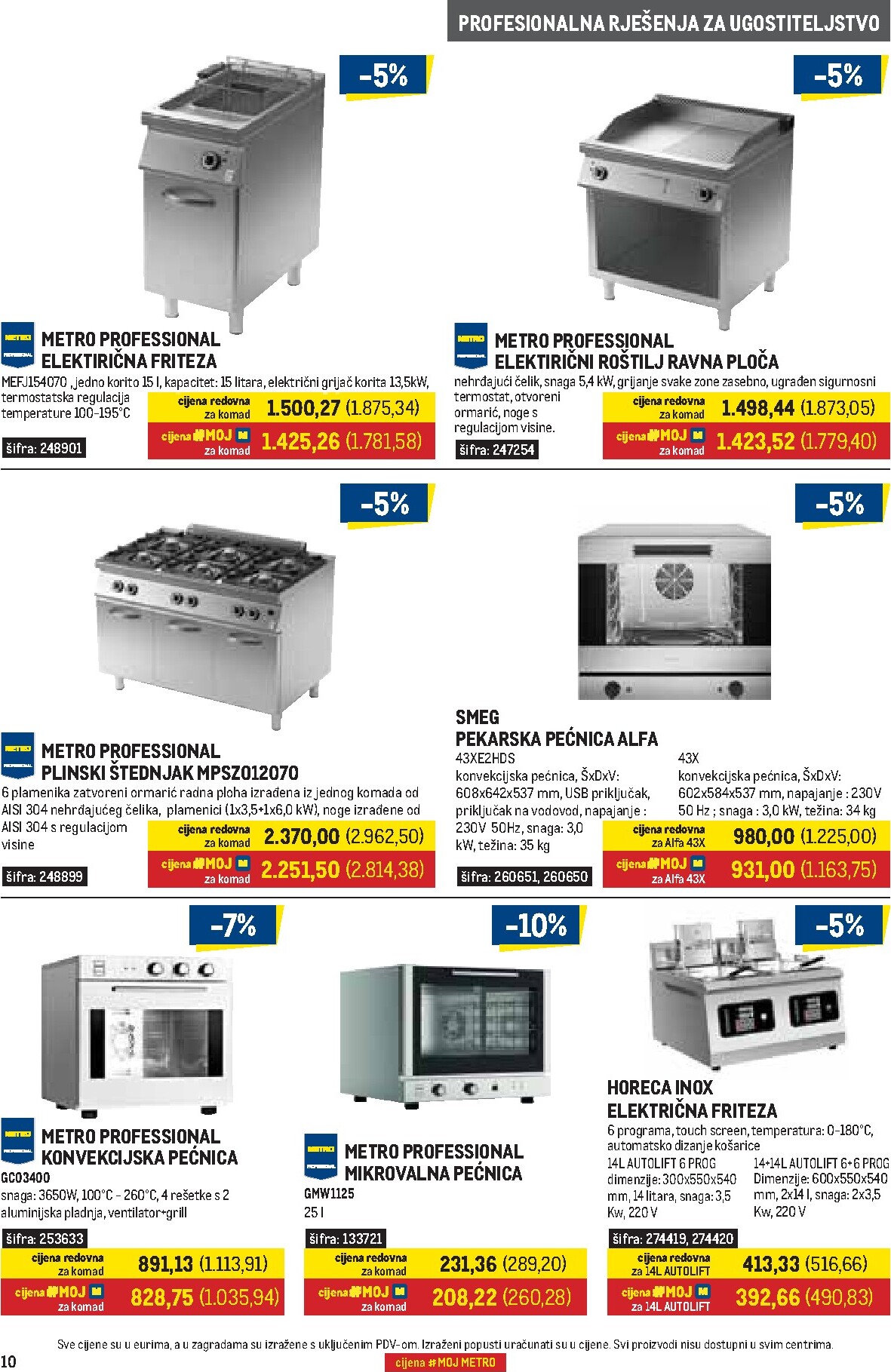 metro - Novi Metro - Gastro katalog od ponedjeljka, 01.06.2026 do utorka, 30.06.2026 - page: 10