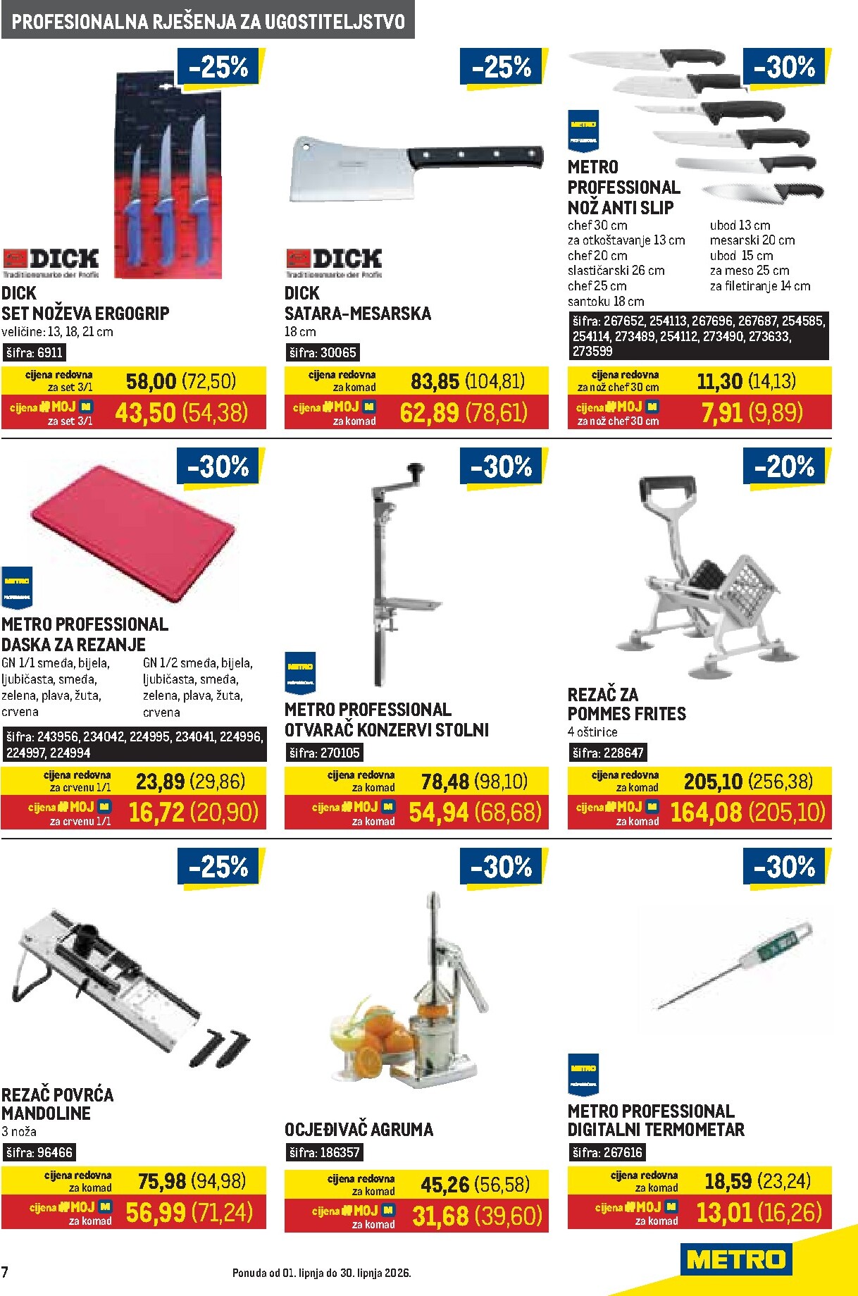 metro - Novi Metro - Gastro katalog od ponedjeljka, 01.06.2026 do utorka, 30.06.2026 - page: 7