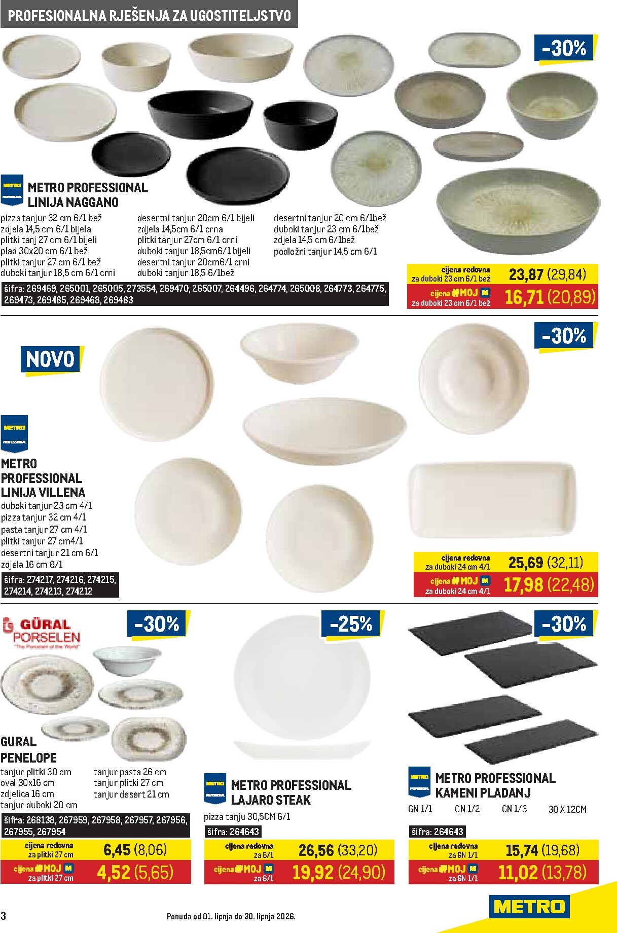 metro - Novi Metro - Gastro katalog od ponedjeljka, 01.06.2026 do utorka, 30.06.2026 - page: 3