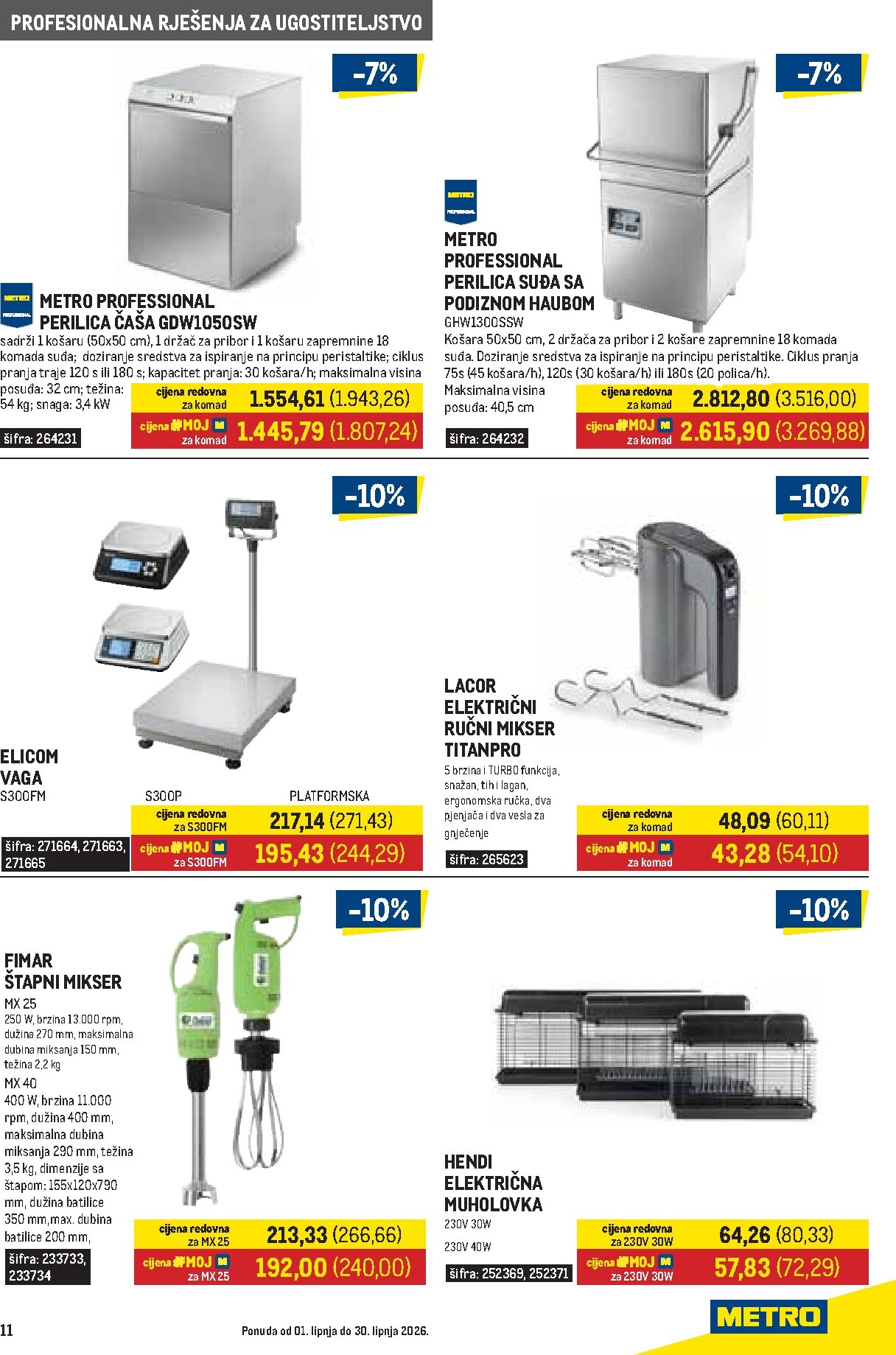 metro - Novi Metro - Gastro katalog od ponedjeljka, 01.06.2026 do utorka, 30.06.2026 - page: 11