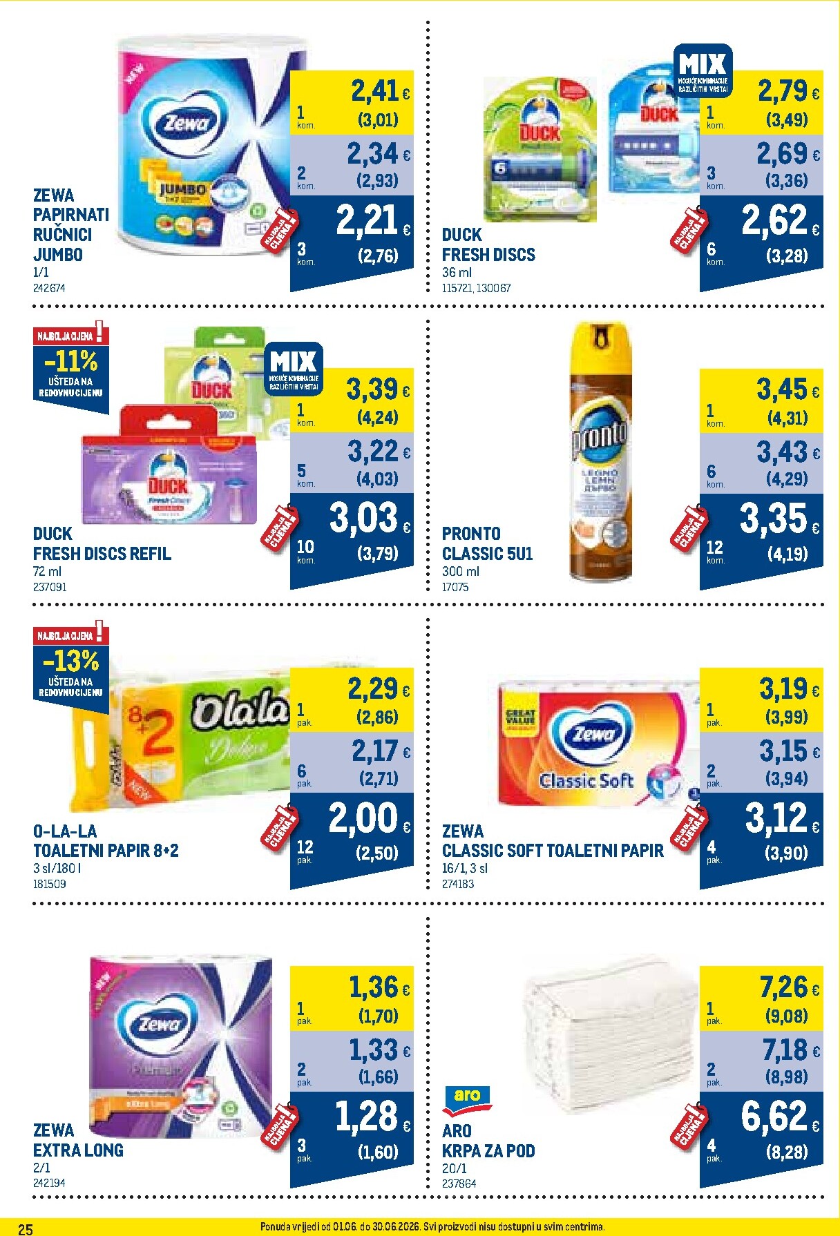 metro - Aktualni katalog Metro - Profi cijena od ponedjeljka, 01.06.2026 do utorka, 30.06.2026 - page: 25