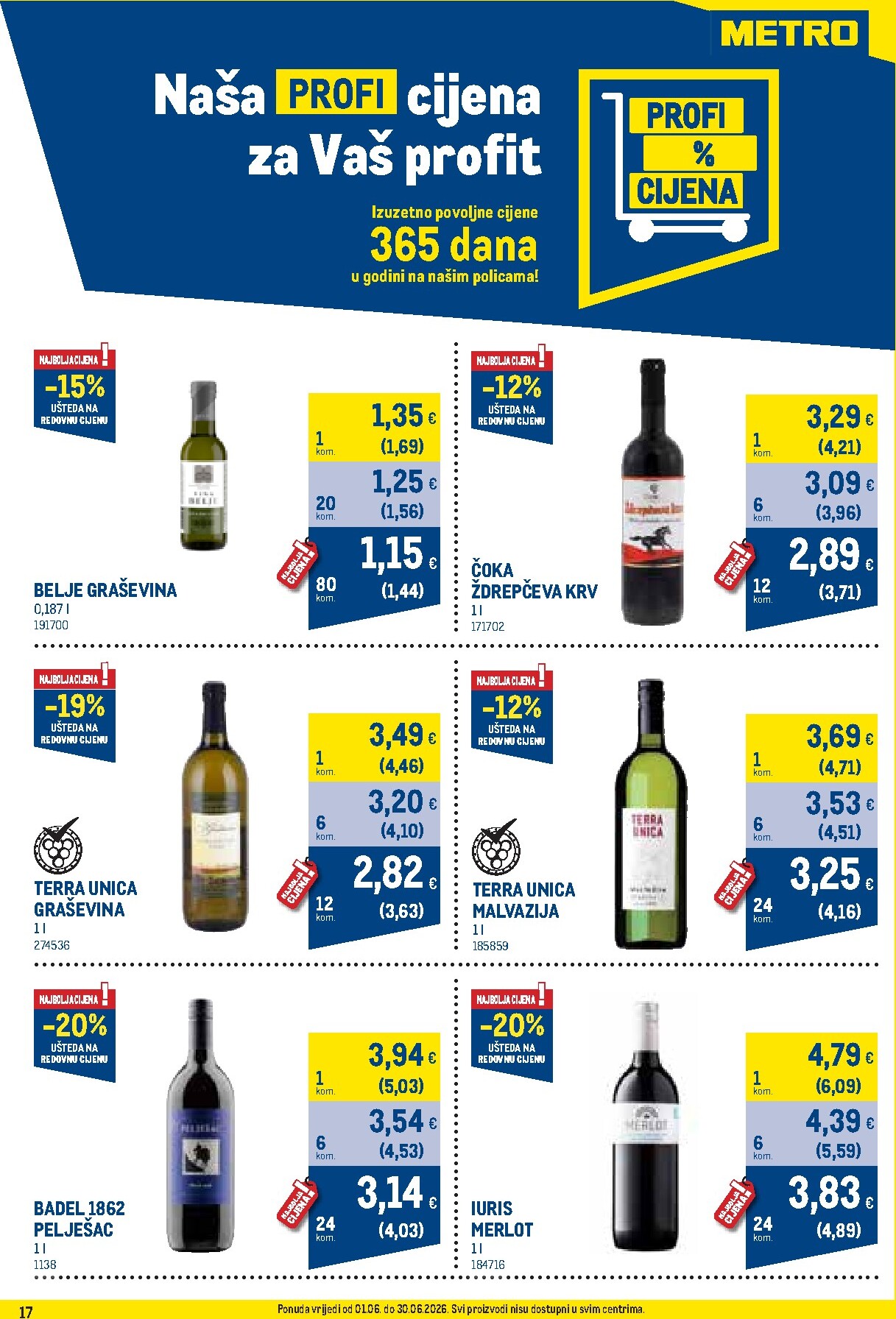 metro - Aktualni katalog Metro - Profi cijena od ponedjeljka, 01.06.2026 do utorka, 30.06.2026 - page: 17