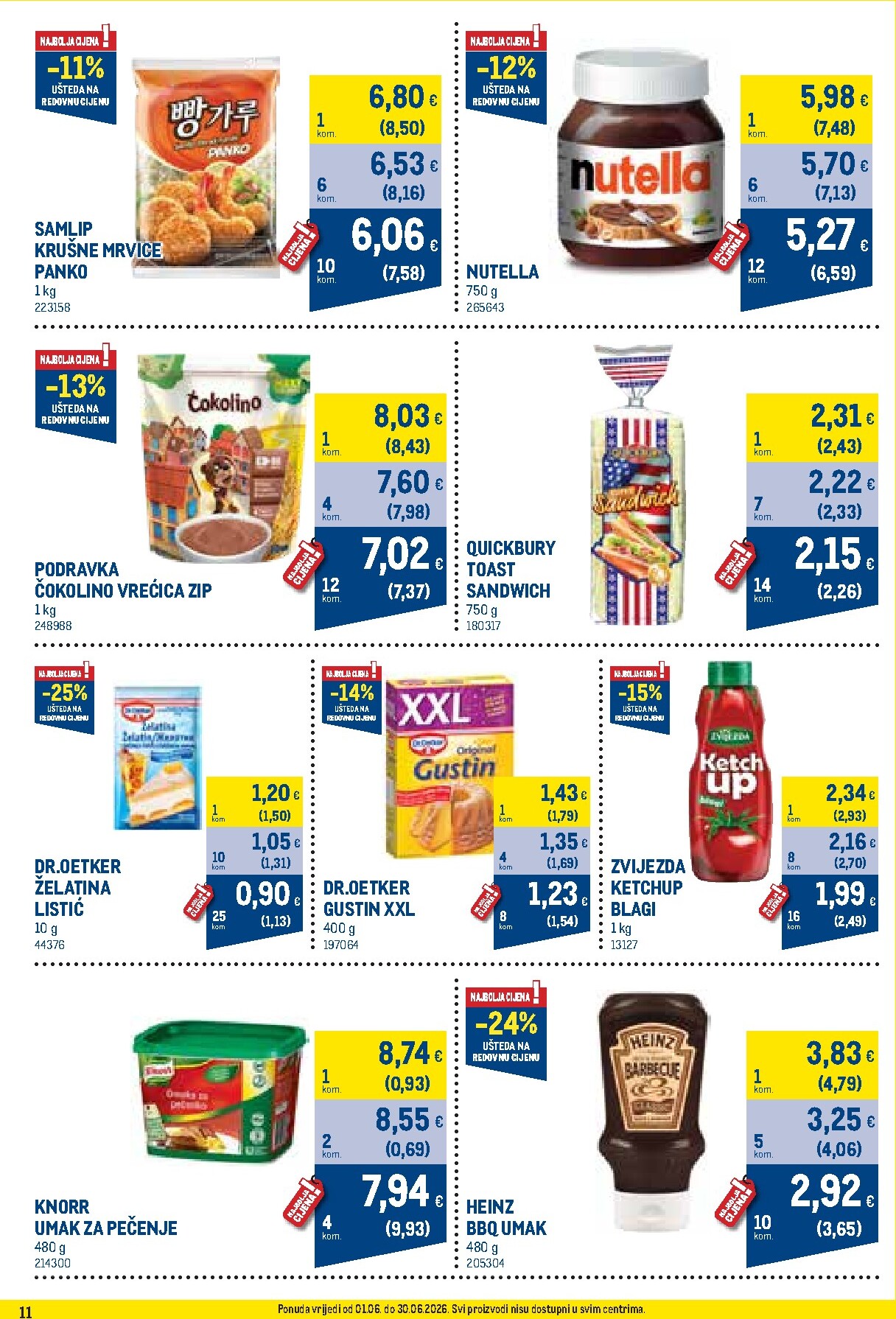 metro - Aktualni katalog Metro - Profi cijena od ponedjeljka, 01.06.2026 do utorka, 30.06.2026 - page: 11