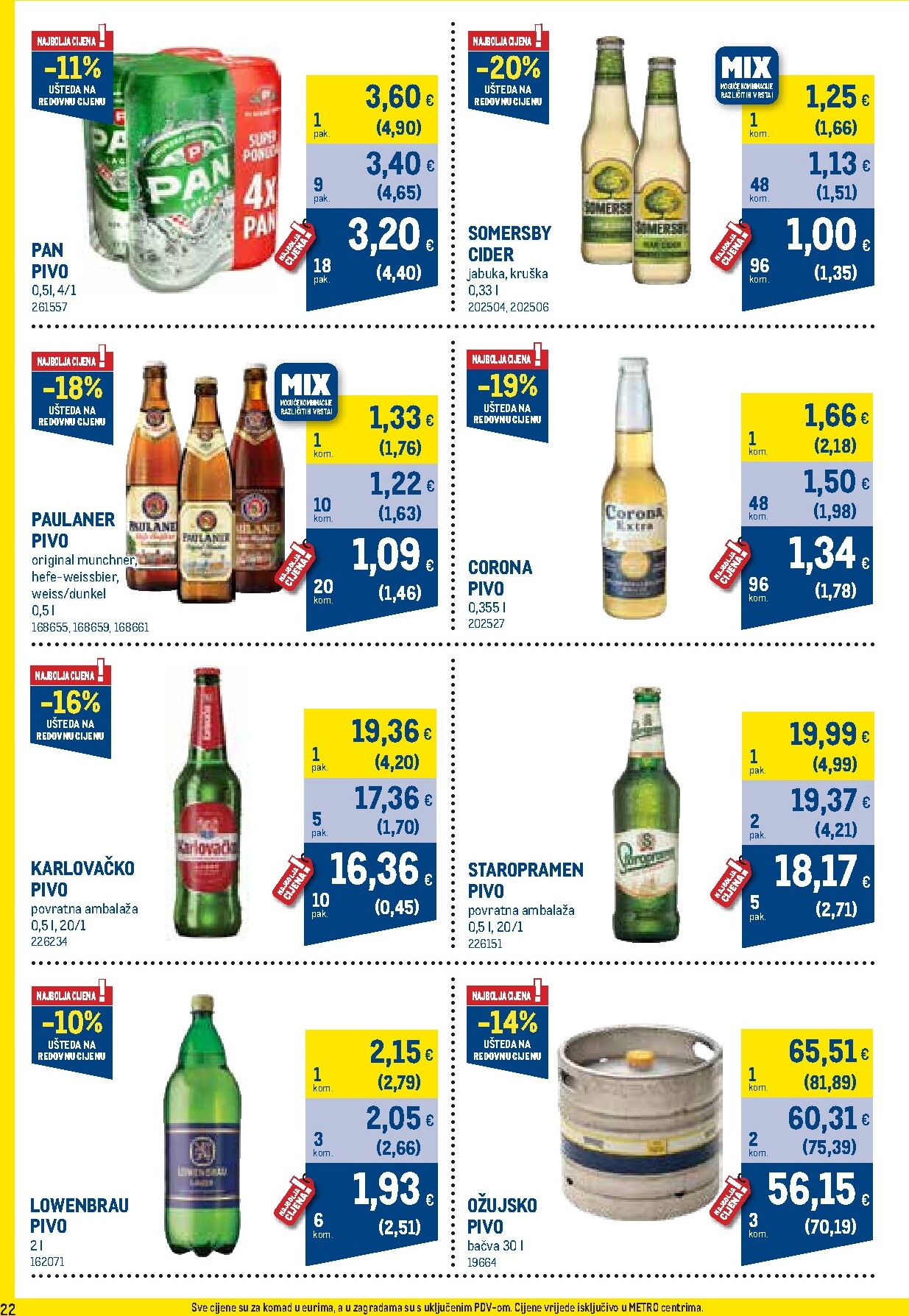 metro - Aktualni katalog Metro - Profi cijena od ponedjeljka, 01.06.2026 do utorka, 30.06.2026 - page: 22