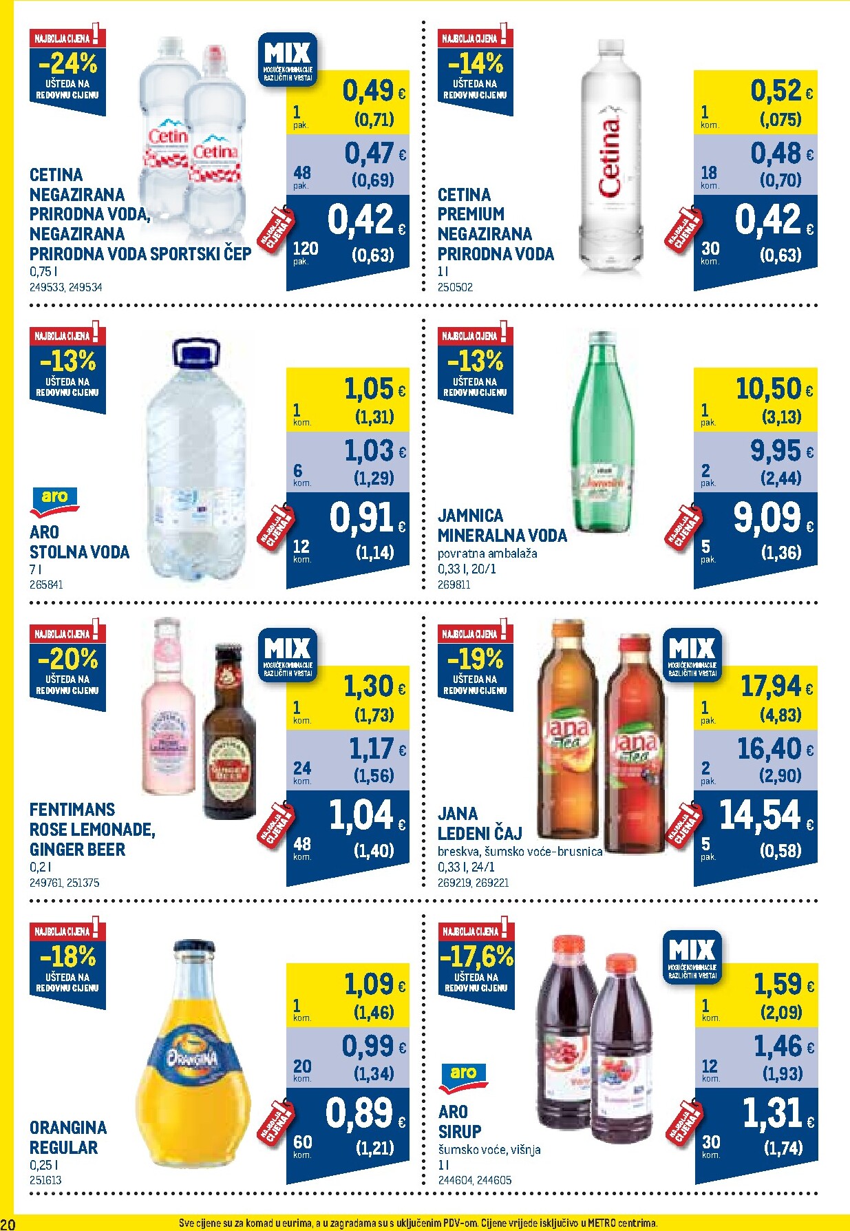 metro - Aktualni katalog Metro - Profi cijena od ponedjeljka, 01.06.2026 do utorka, 30.06.2026 - page: 20
