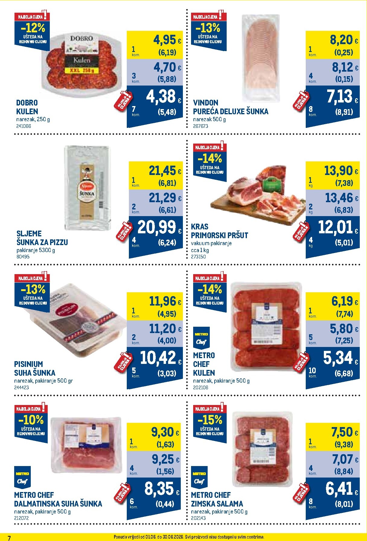 metro - Aktualni katalog Metro - Profi cijena od ponedjeljka, 01.06.2026 do utorka, 30.06.2026 - page: 7