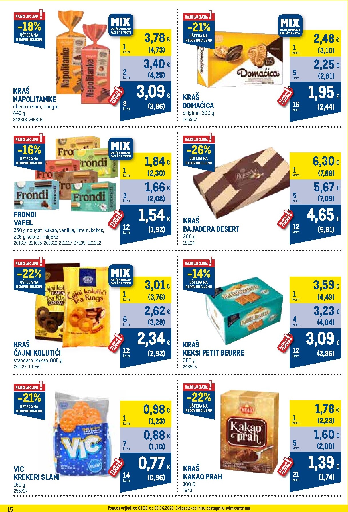 metro - Aktualni katalog Metro - Profi cijena od ponedjeljka, 01.06.2026 do utorka, 30.06.2026 - page: 15