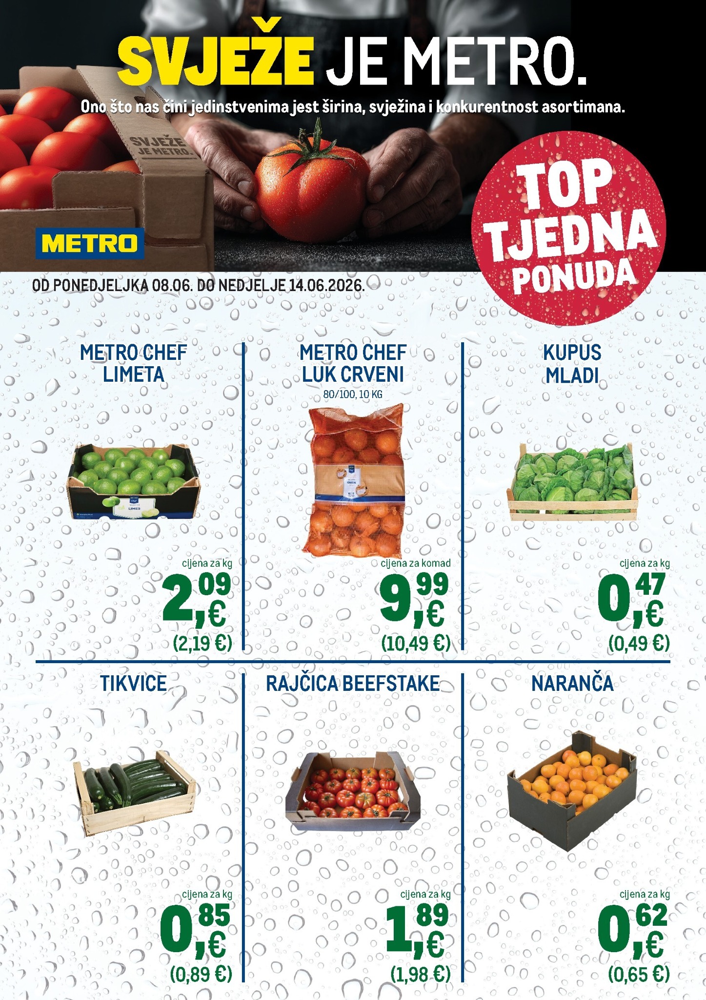 metro - Aktualni katalog Metro - Top tjedna ponuda od ponedjeljka, 08.06.2026 do nedjelje, 14.06.2026 - page: 2
