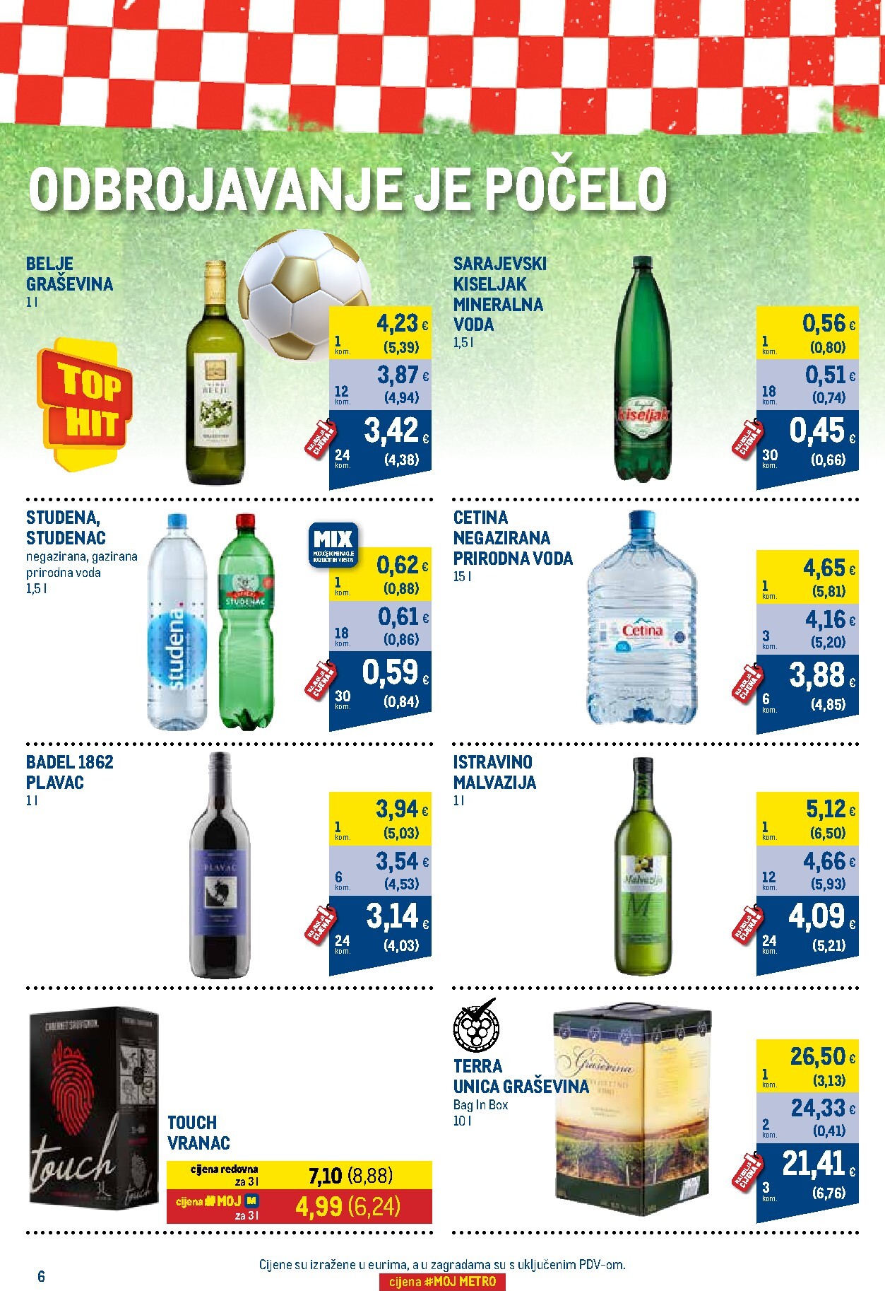 metro - Novi Metro - Svjetsko prvenstvo specijal katalog od utorka, 16.06.2026 do utorka, 30.06.2026 - page: 6