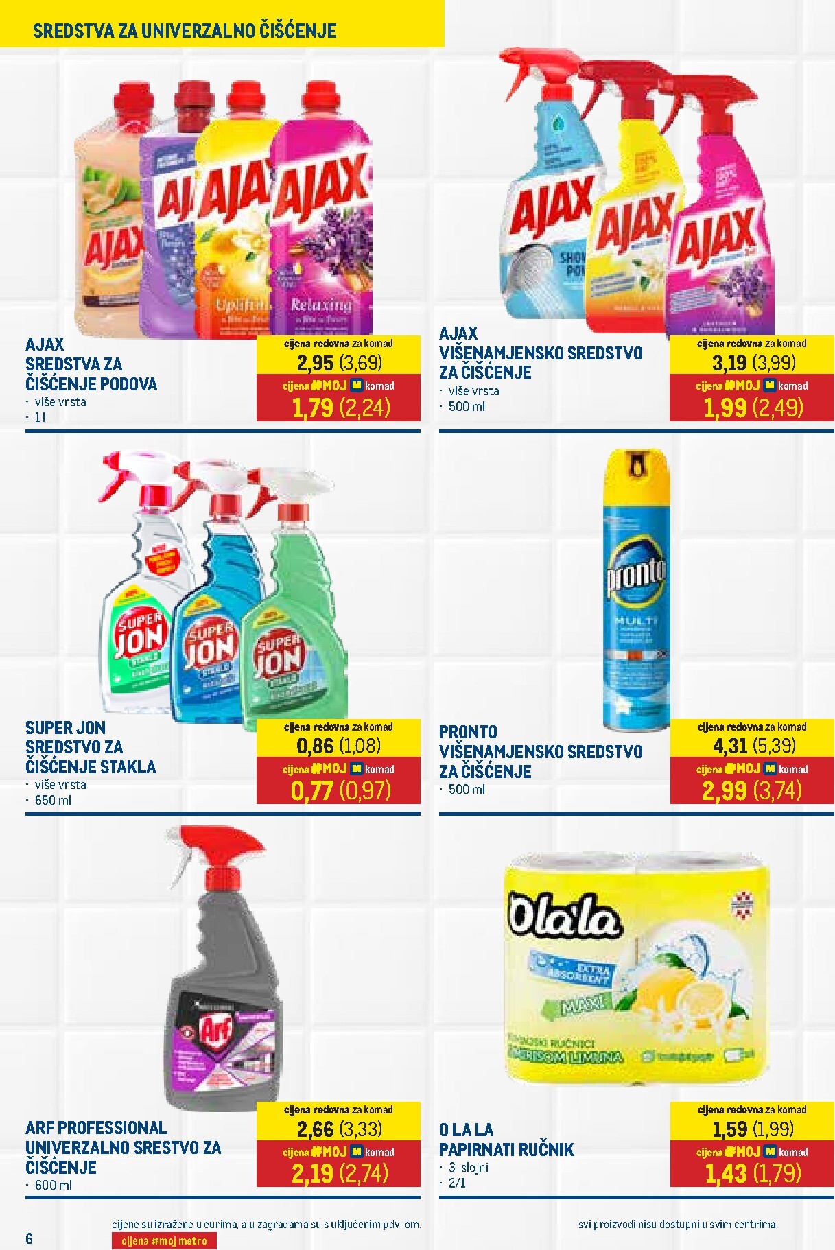 metro - Novi Metro - Sve za čišćenje katalog od utorka, 16.06.2026 do srijede, 15.07.2026 - page: 6