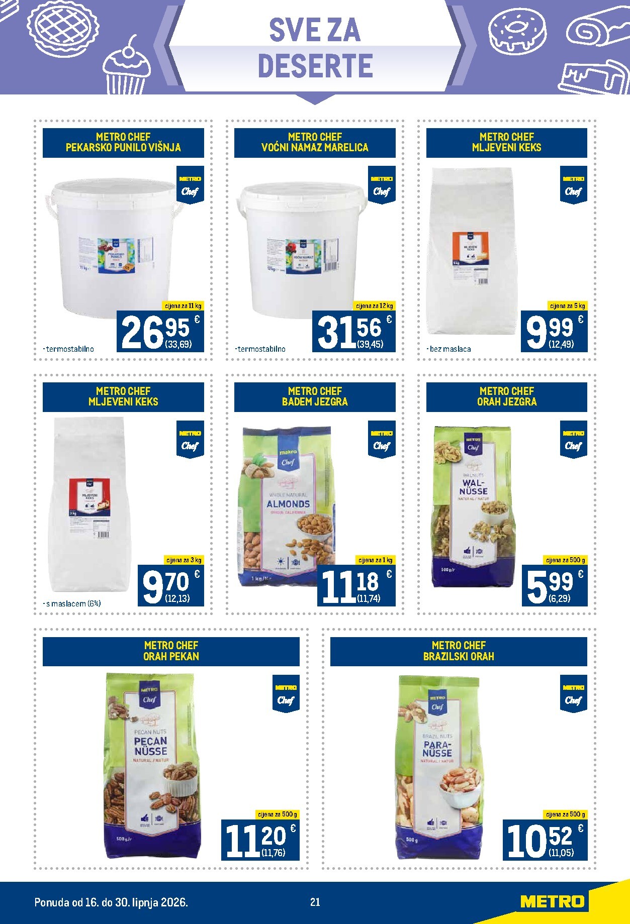 metro - Aktualni katalog Metro - Tri kulinarska znalca od utorka, 16.06.2026 do utorka, 30.06.2026 - page: 21