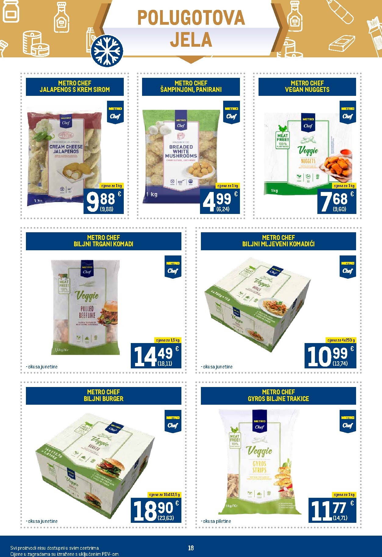 metro - Aktualni katalog Metro - Tri kulinarska znalca od utorka, 16.06.2026 do utorka, 30.06.2026 - page: 18