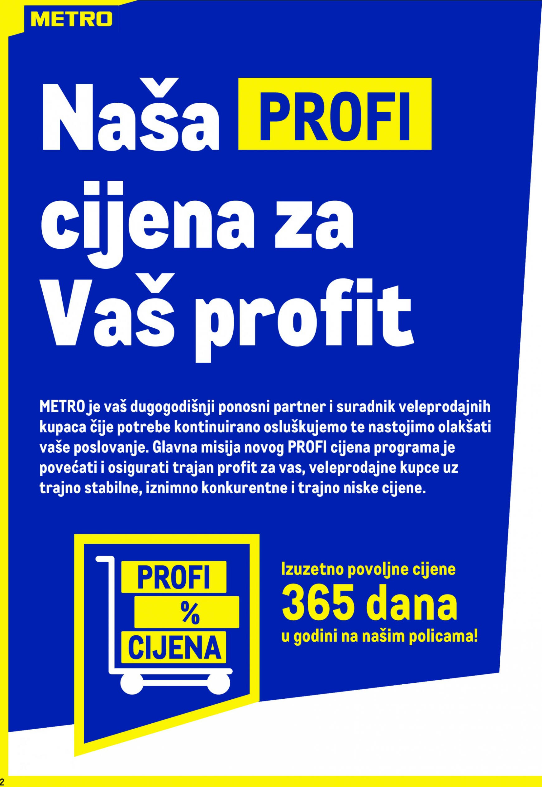 metro - Novi katalog Metro - Profi cijena 02.05. - 31.05. - page: 2