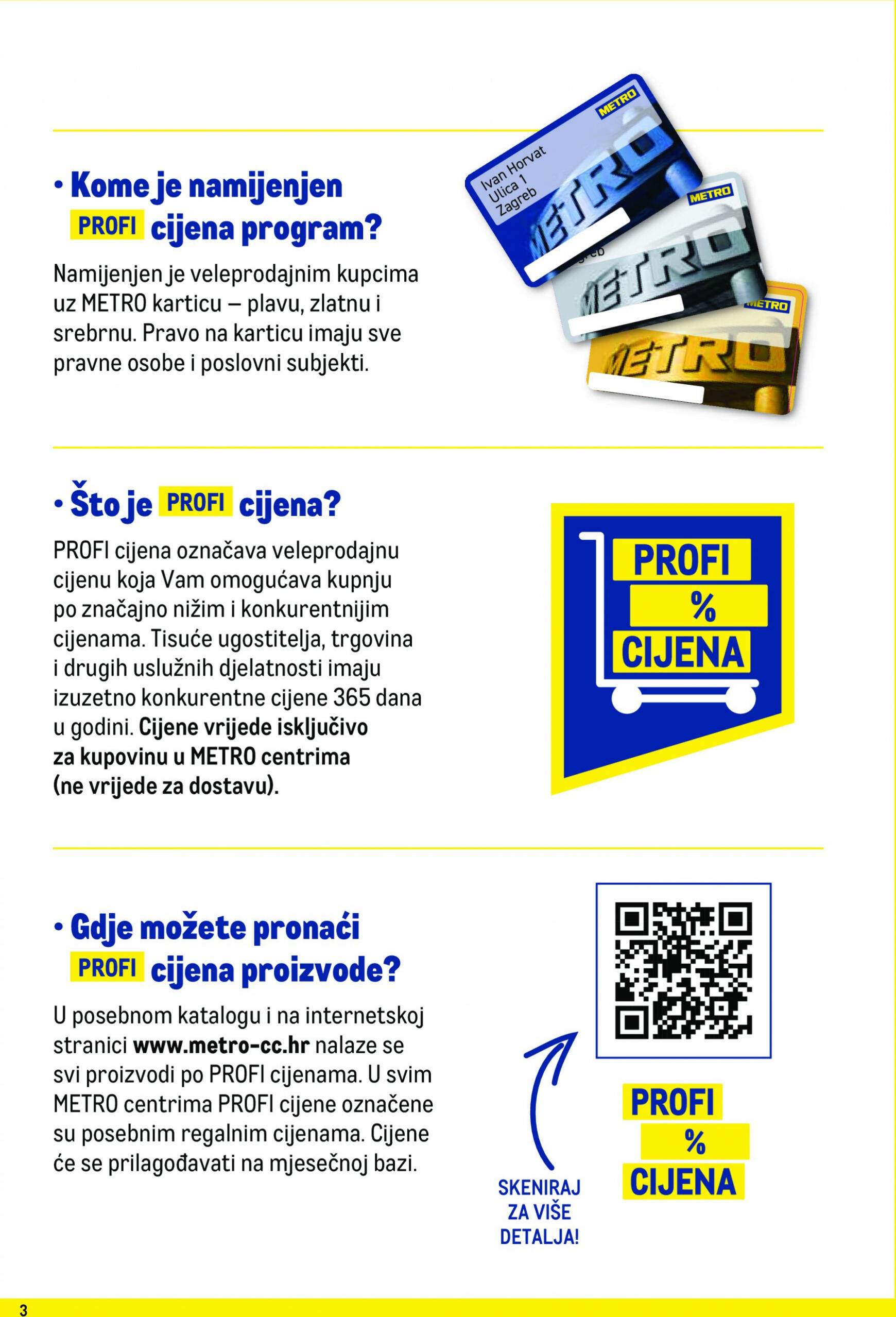 metro - Novi katalog Metro - Profi cijena 02.05. - 31.05. - page: 3