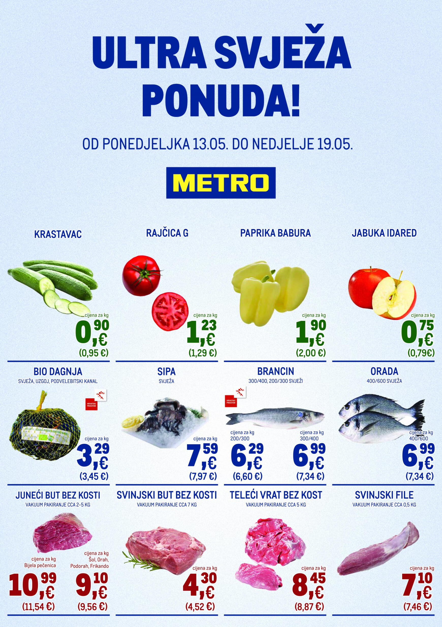 metro - Novi katalog Metro - Ultra svježa ponuda 13.05. - 19.05.