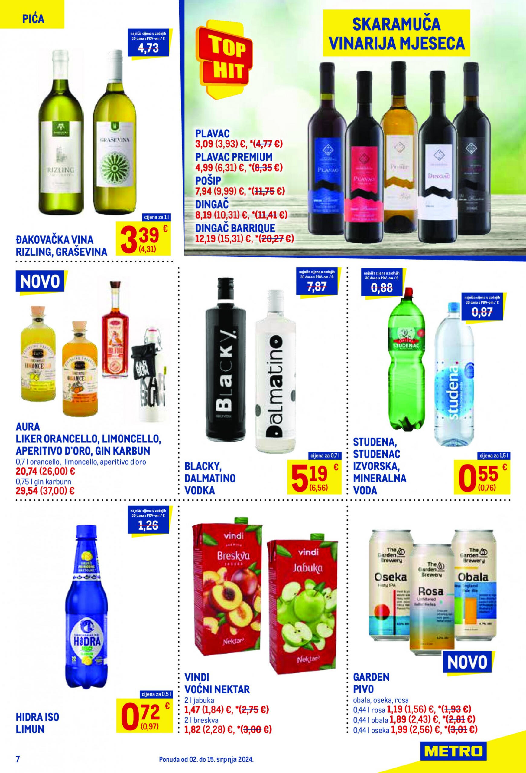 metro - Novi katalog Metro - Prehrana 02.07. - 15.07. - page: 7