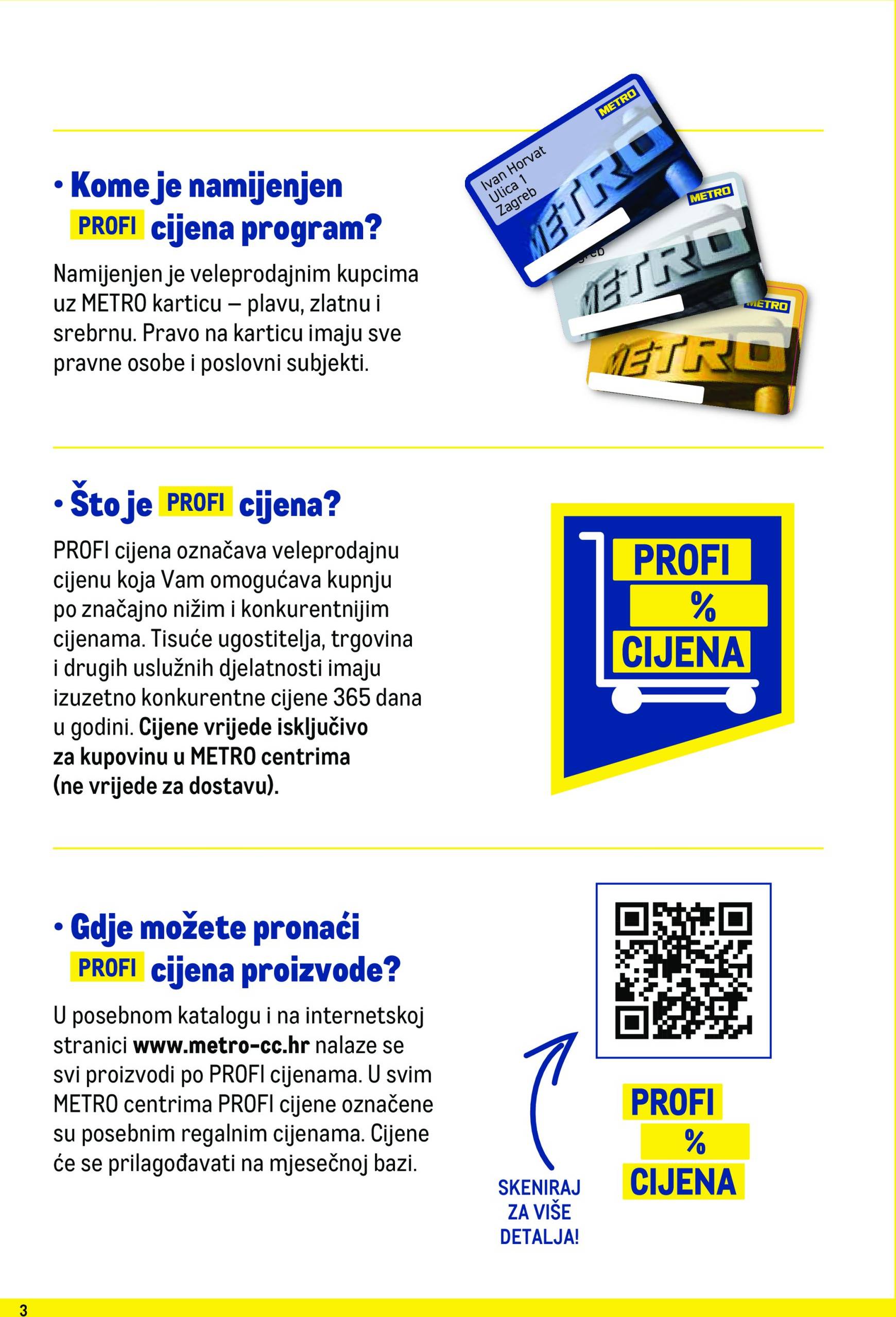 metro - Novi Metro - Profi cijena katalog vrijedi od 01.10. do 31.10. - page: 3