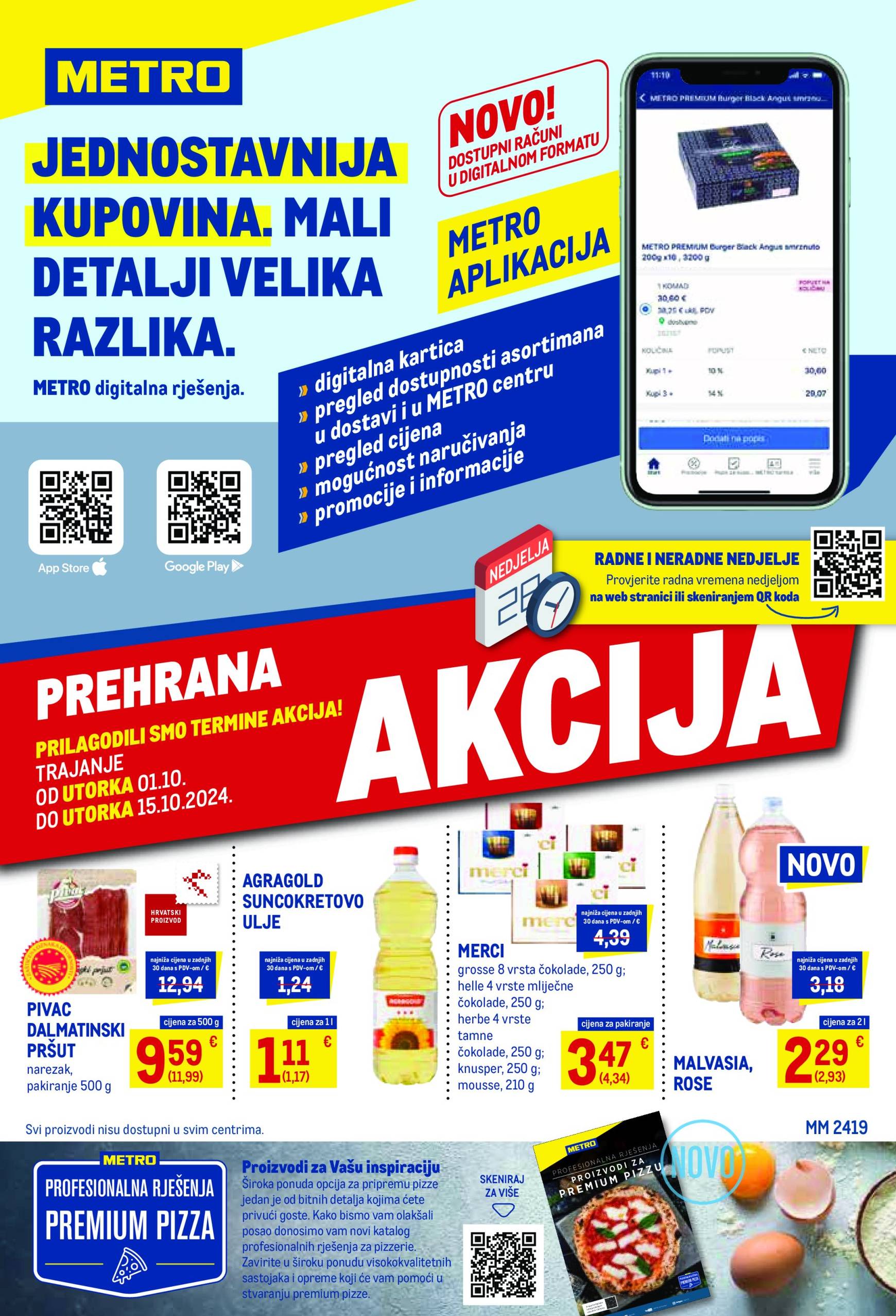 metro - Novi Metro - Prehrana katalog vrijedi od 01.10. do 15.10.