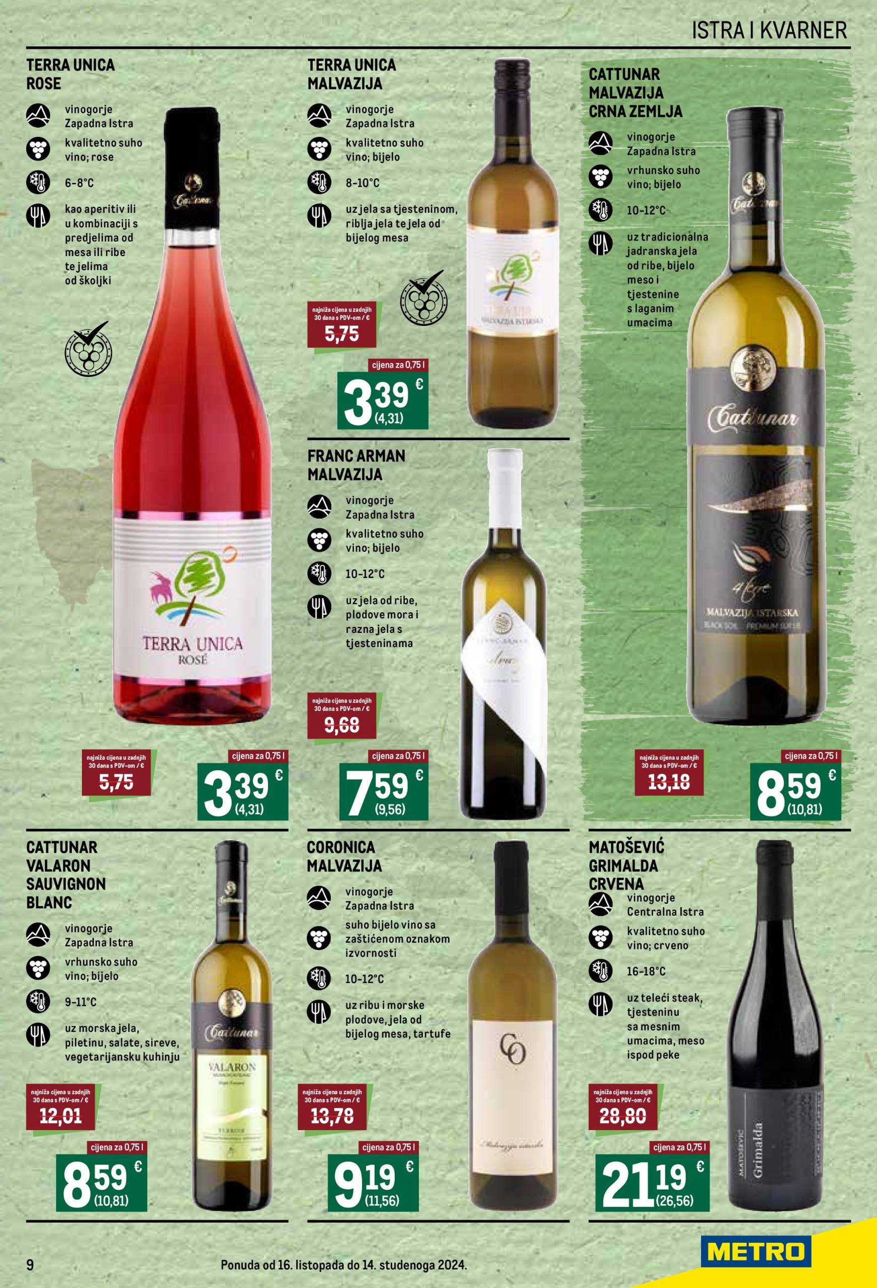 metro - Metro - Vino katalog vrijedi od 16.10. do 14.11. - page: 9