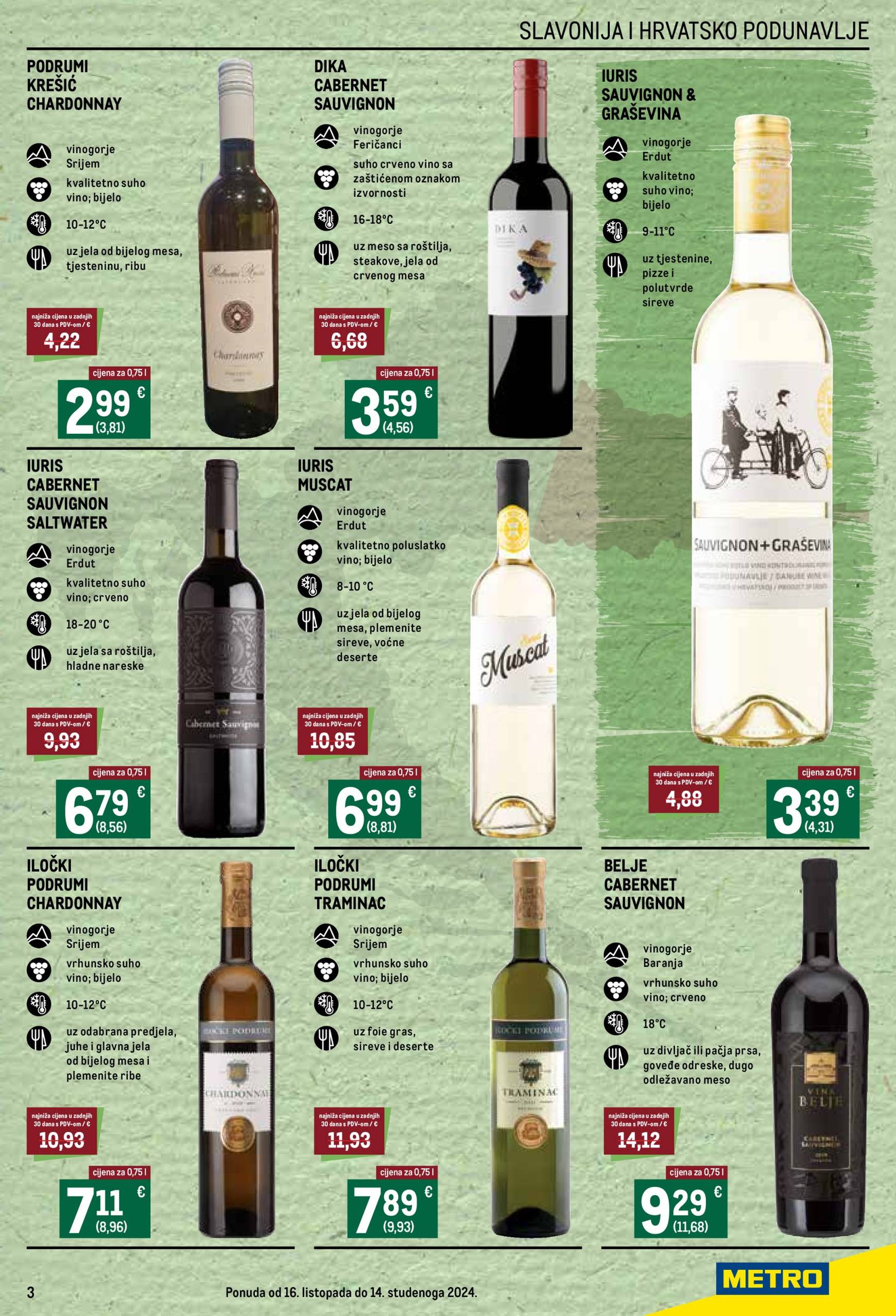 metro - Metro - Vino katalog vrijedi od 16.10. do 14.11. - page: 3