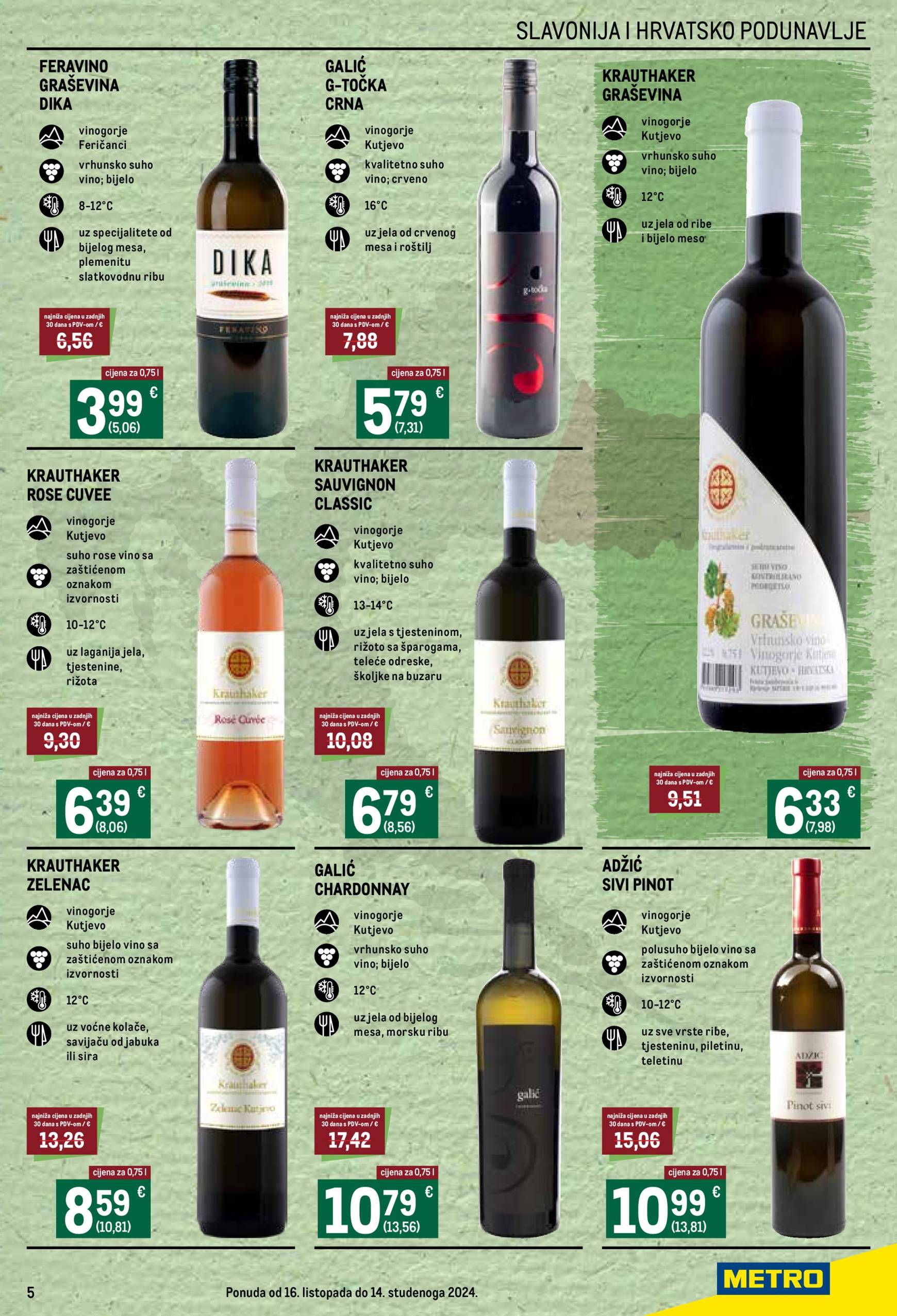 metro - Metro - Vino katalog vrijedi od 16.10. do 14.11. - page: 5