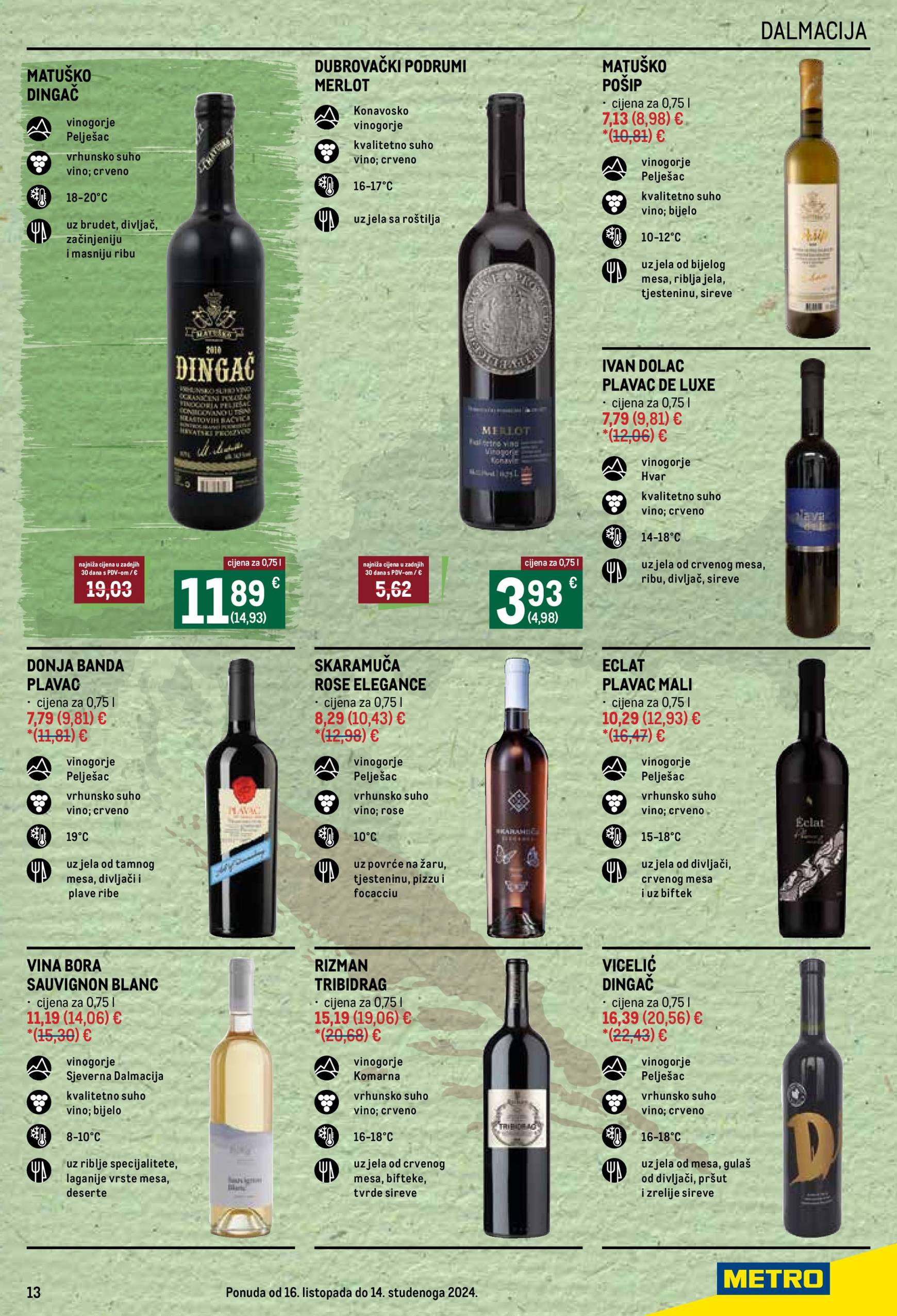 metro - Metro - Vino katalog vrijedi od 16.10. do 14.11. - page: 13