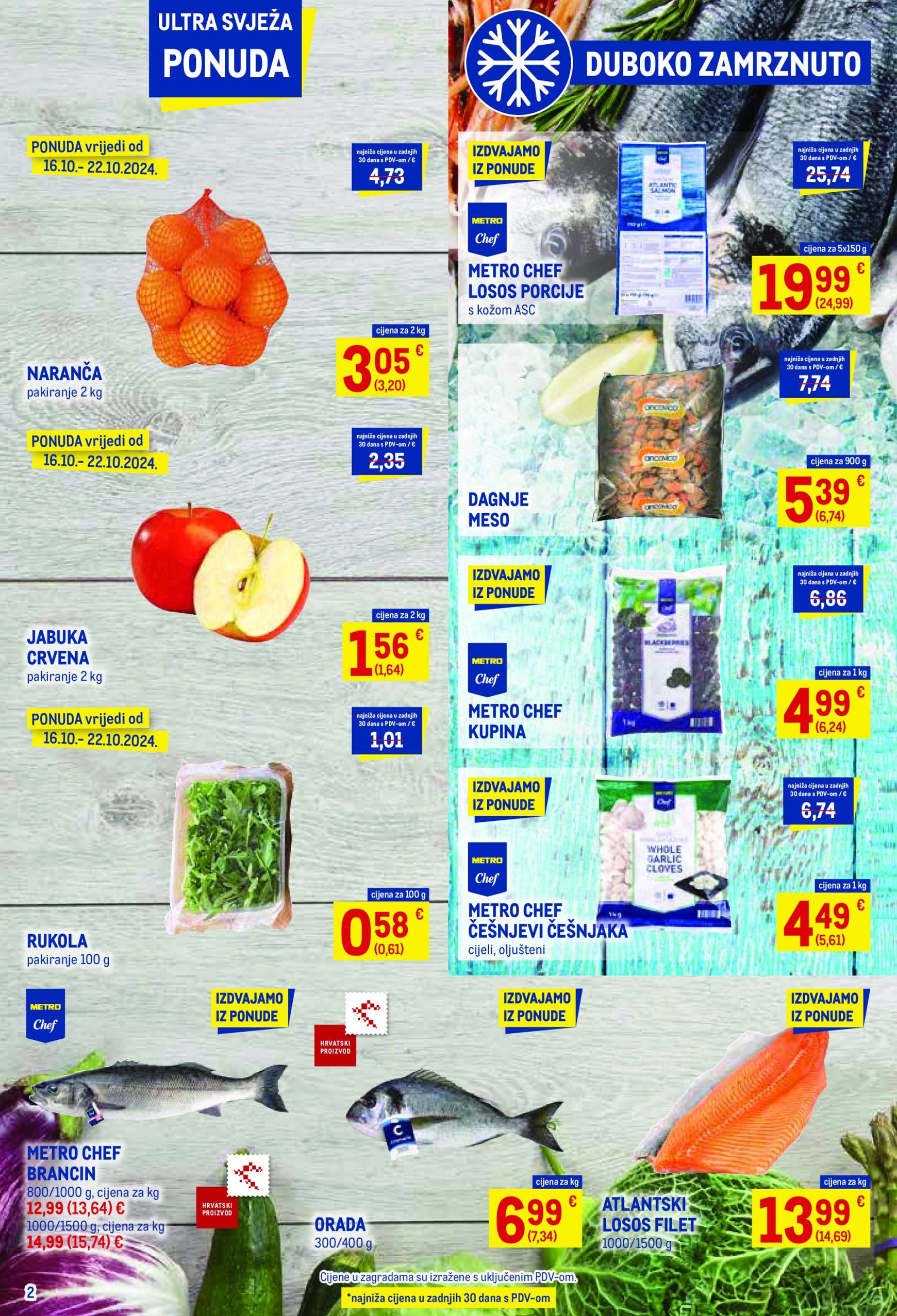 metro - Metro - Prehrana katalog vrijedi od 16.10. do 31.10. - page: 2