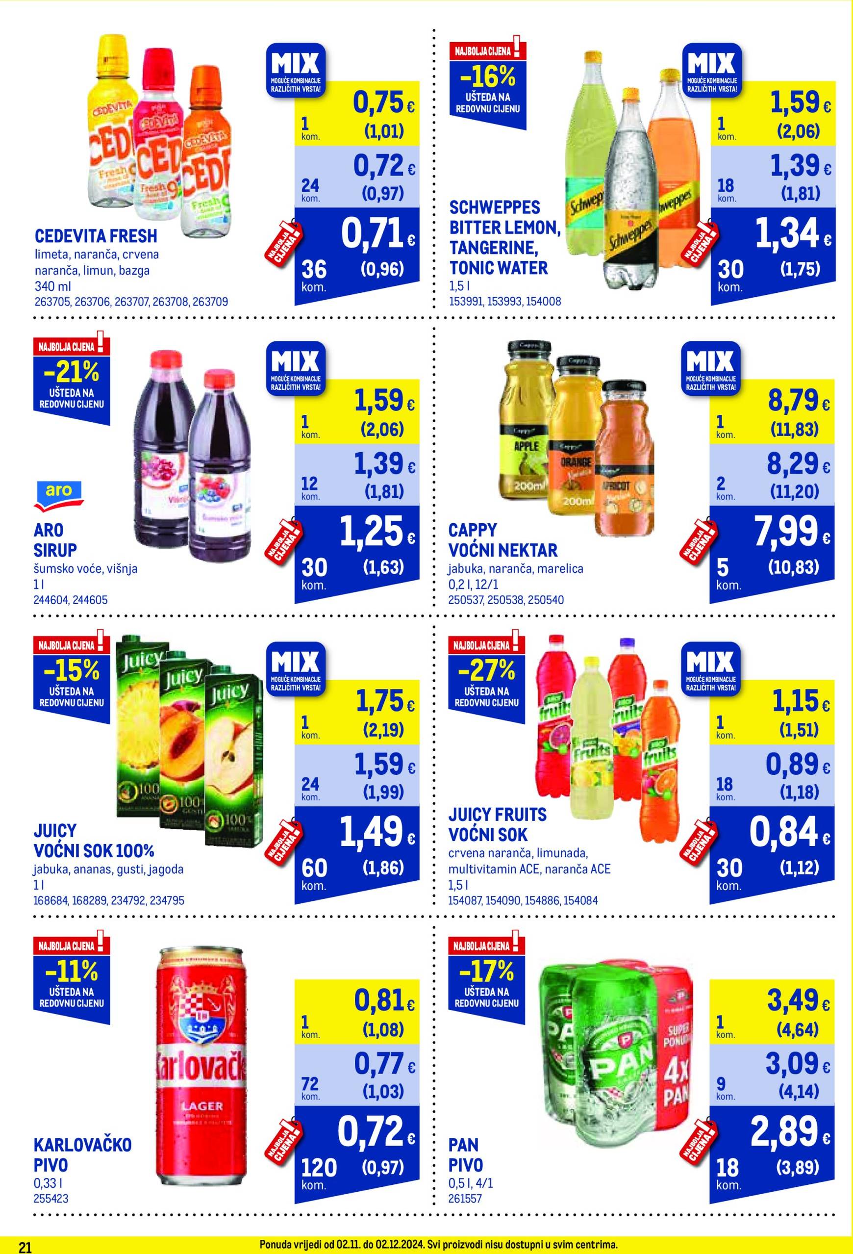 metro - Metro - Profi cijena katalog vrijedi od 02.11. do 02.12. - page: 21