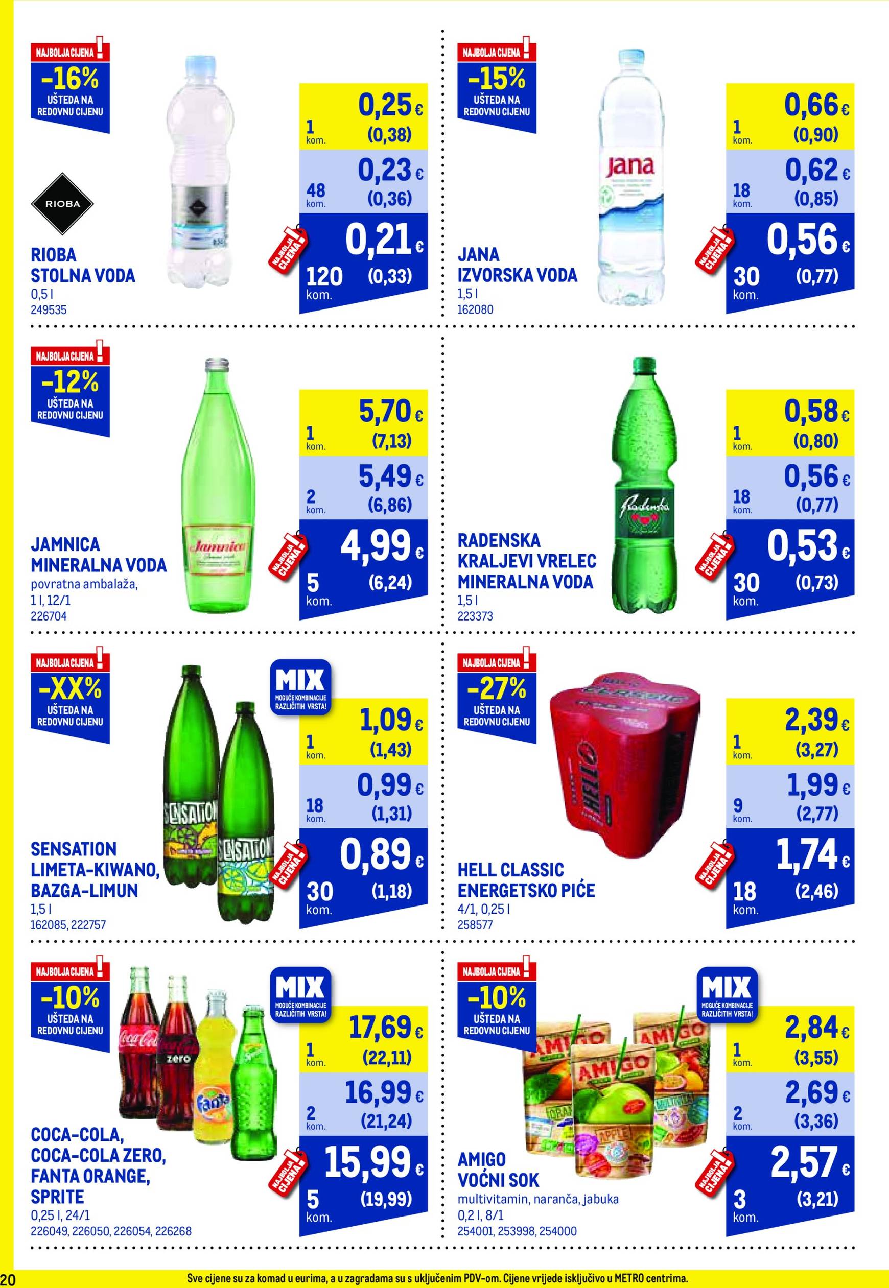 metro - Metro - Profi cijena katalog vrijedi od 02.11. do 02.12. - page: 20