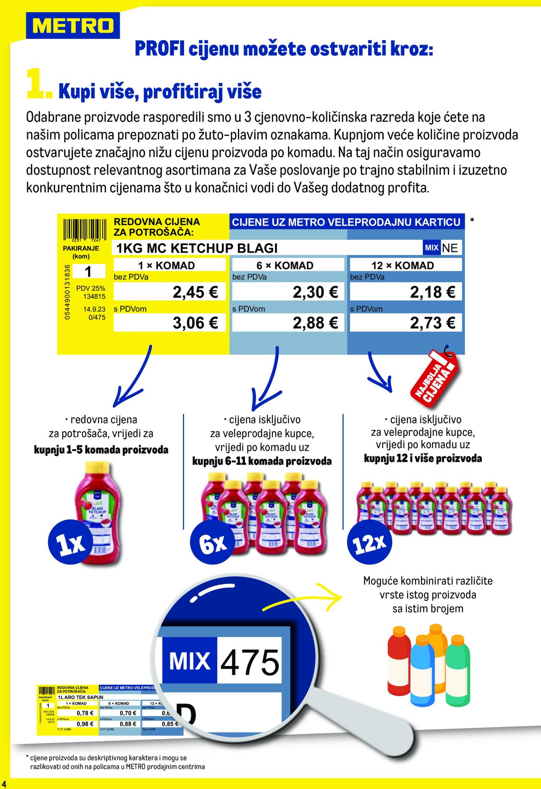 metro - Metro - Profi cijena katalog vrijedi od 02.11. do 02.12. - page: 4