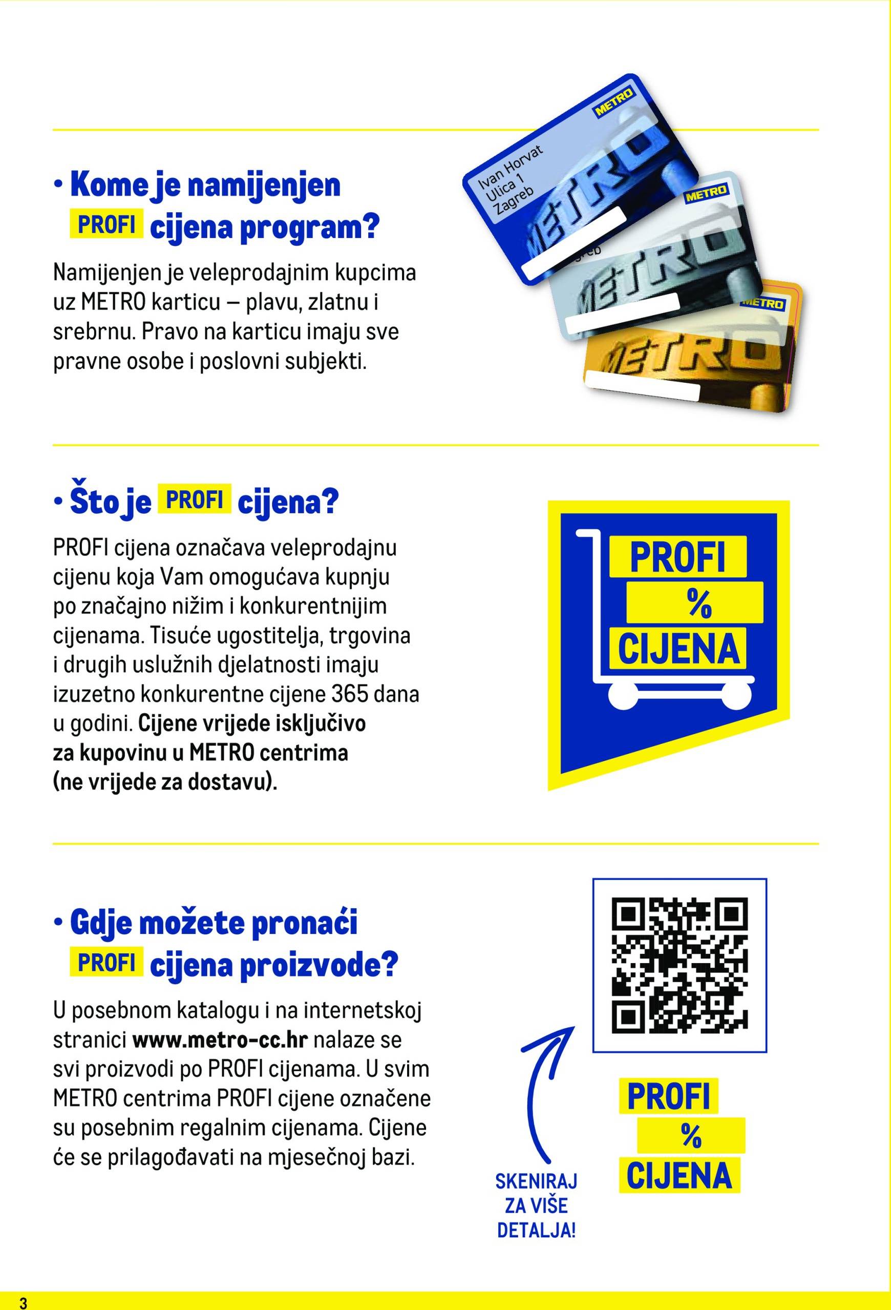 metro - Metro - Profi cijena katalog vrijedi od 02.11. do 02.12. - page: 3