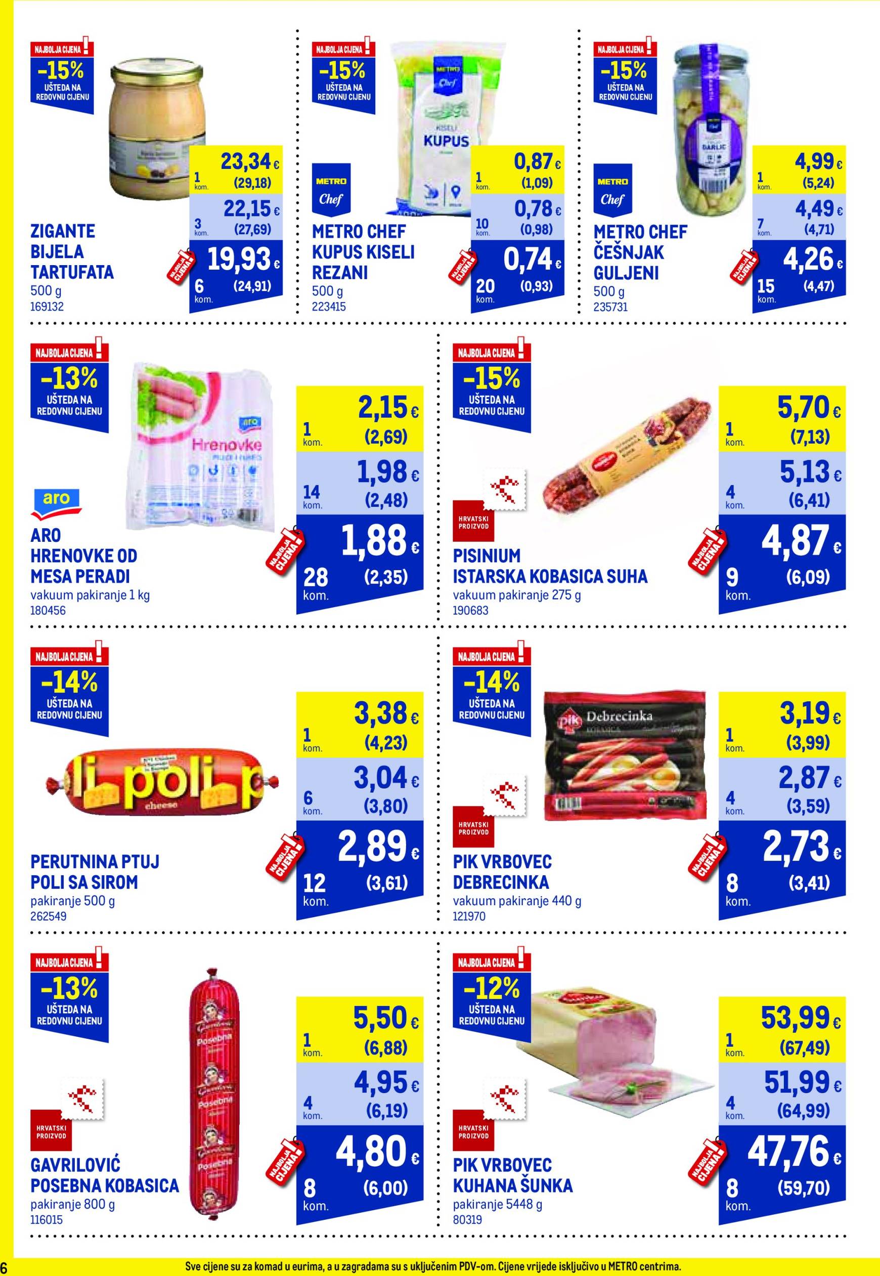 metro - Metro - Profi cijena katalog vrijedi od 02.11. do 02.12. - page: 6