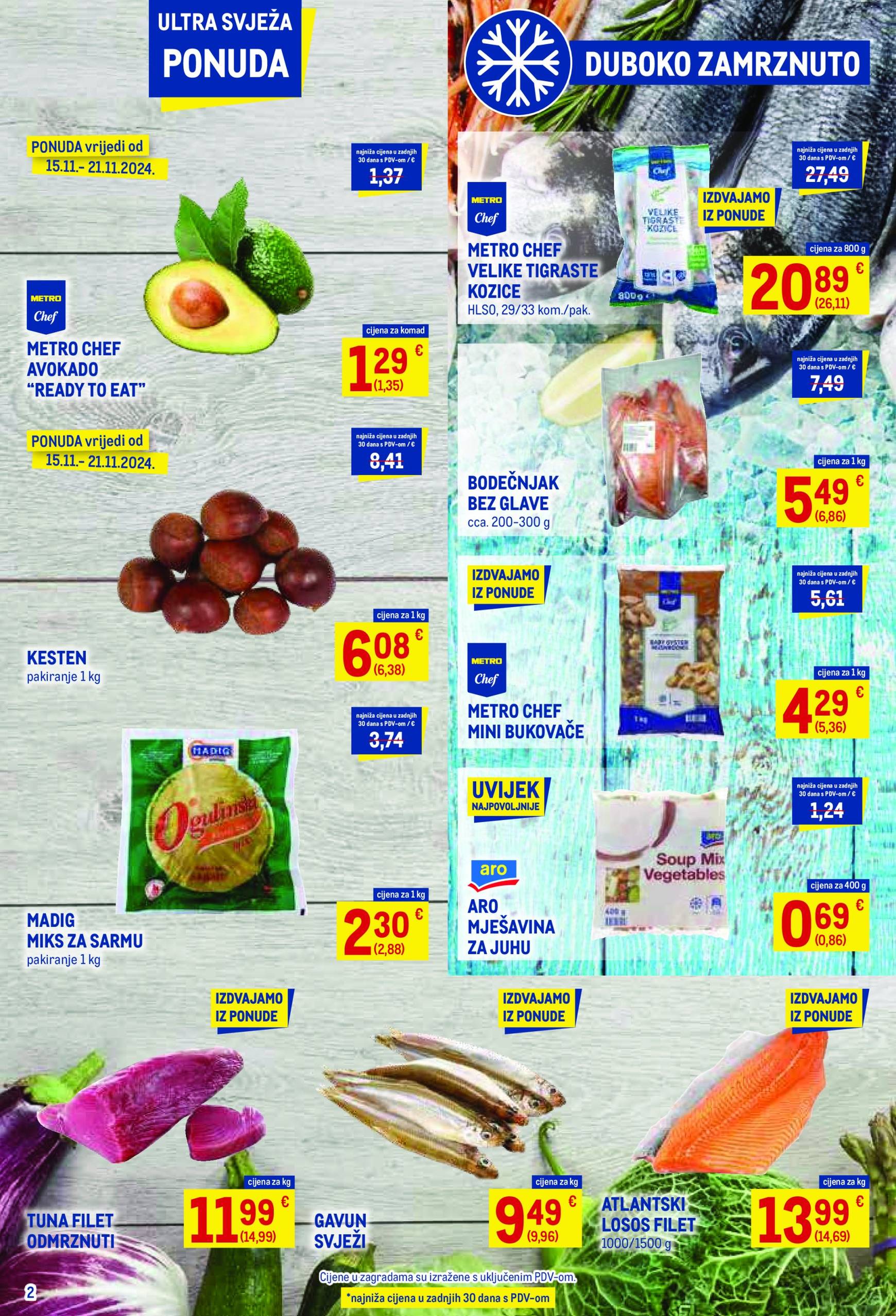 metro - Metro - Prehrana katalog vrijedi od 15.11. do 02.12. - page: 2