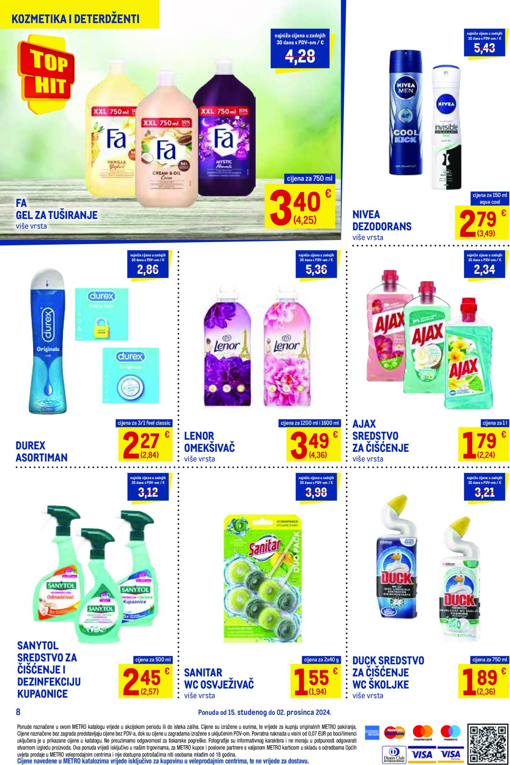 metro - Metro - Prehrana katalog vrijedi od 15.11. do 02.12. - page: 8