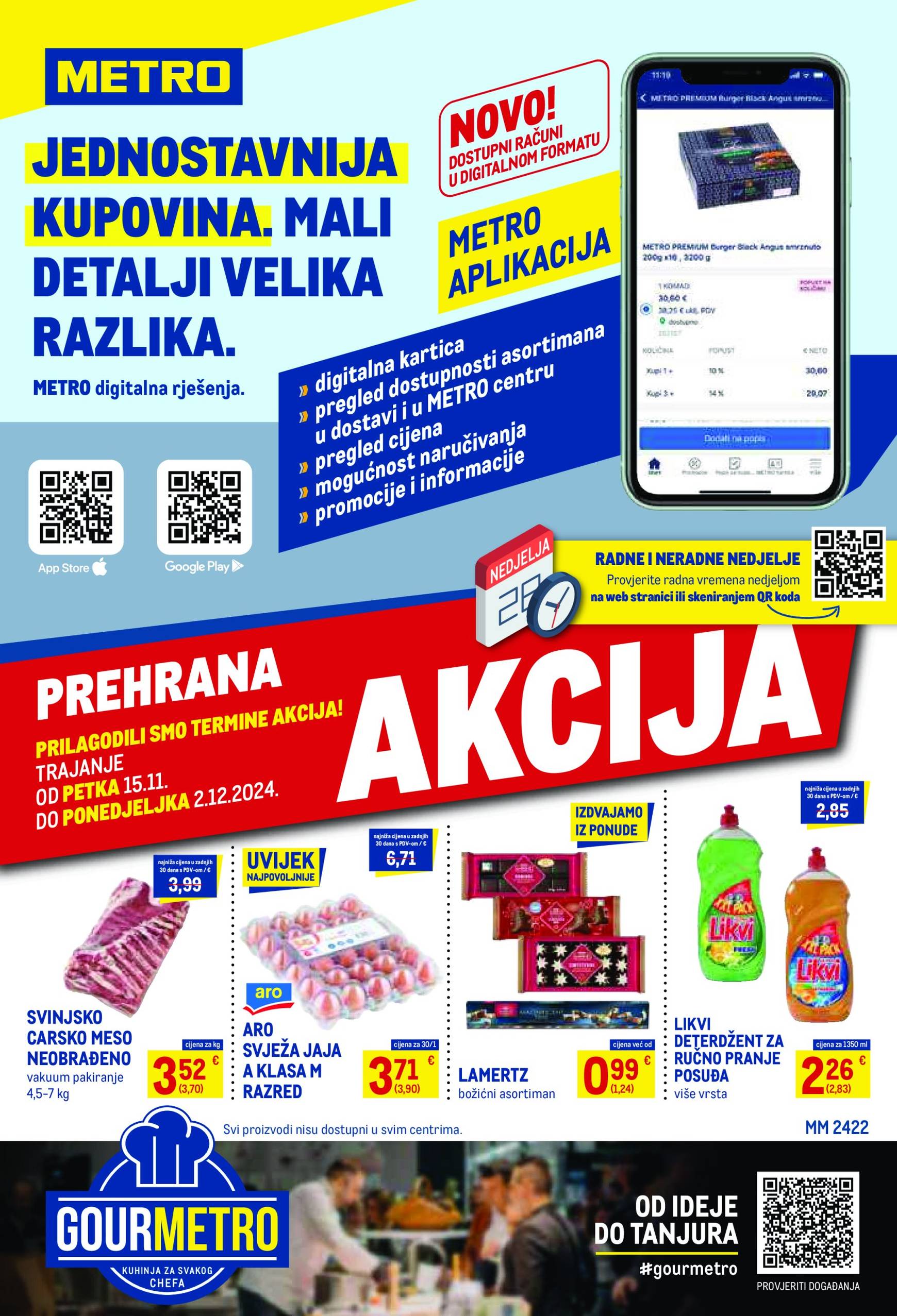 metro - Metro - Prehrana katalog vrijedi od 15.11. do 02.12.