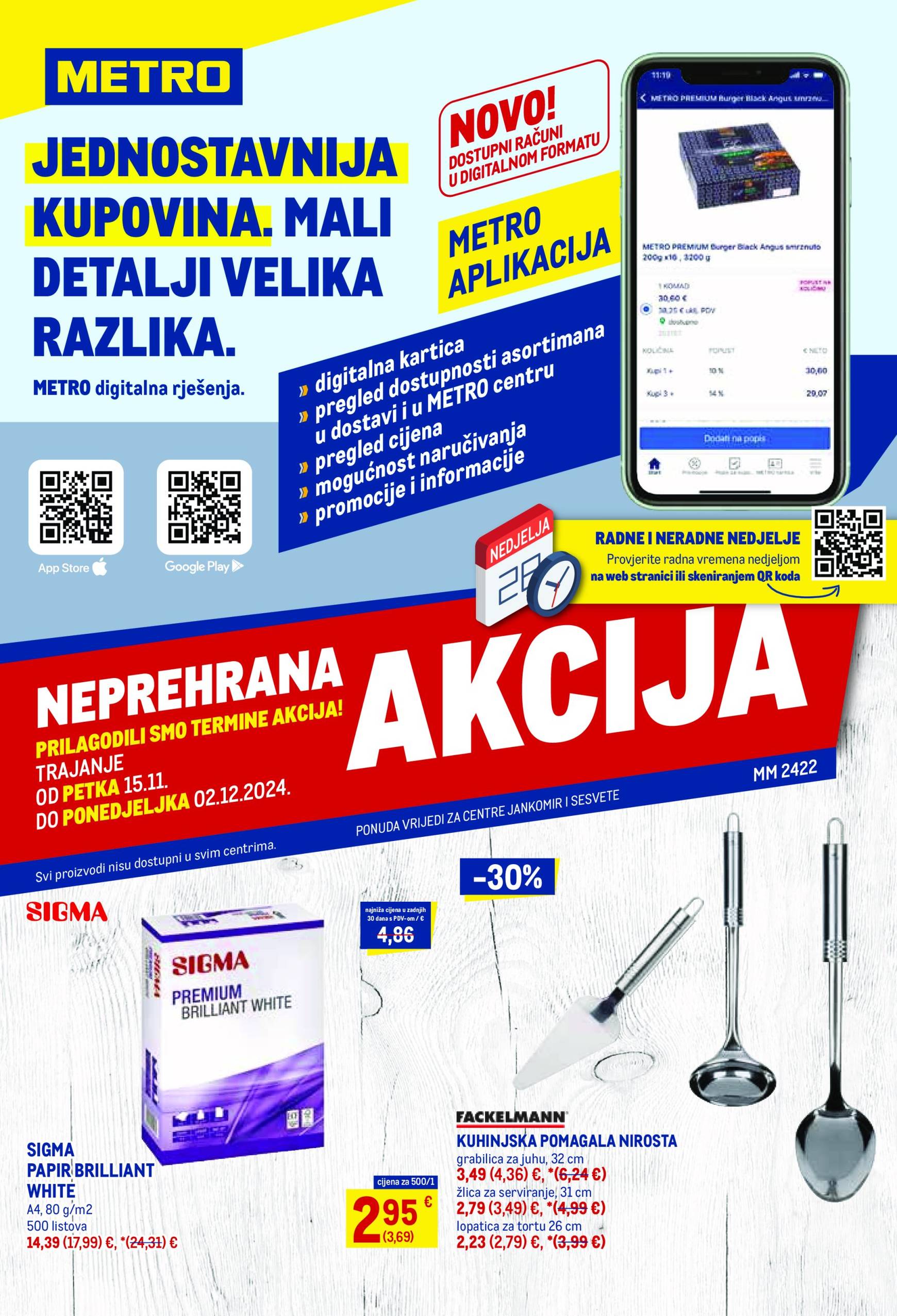 metro - Metro - Neprehrana katalog vrijedi od 15.11. do 02.12.