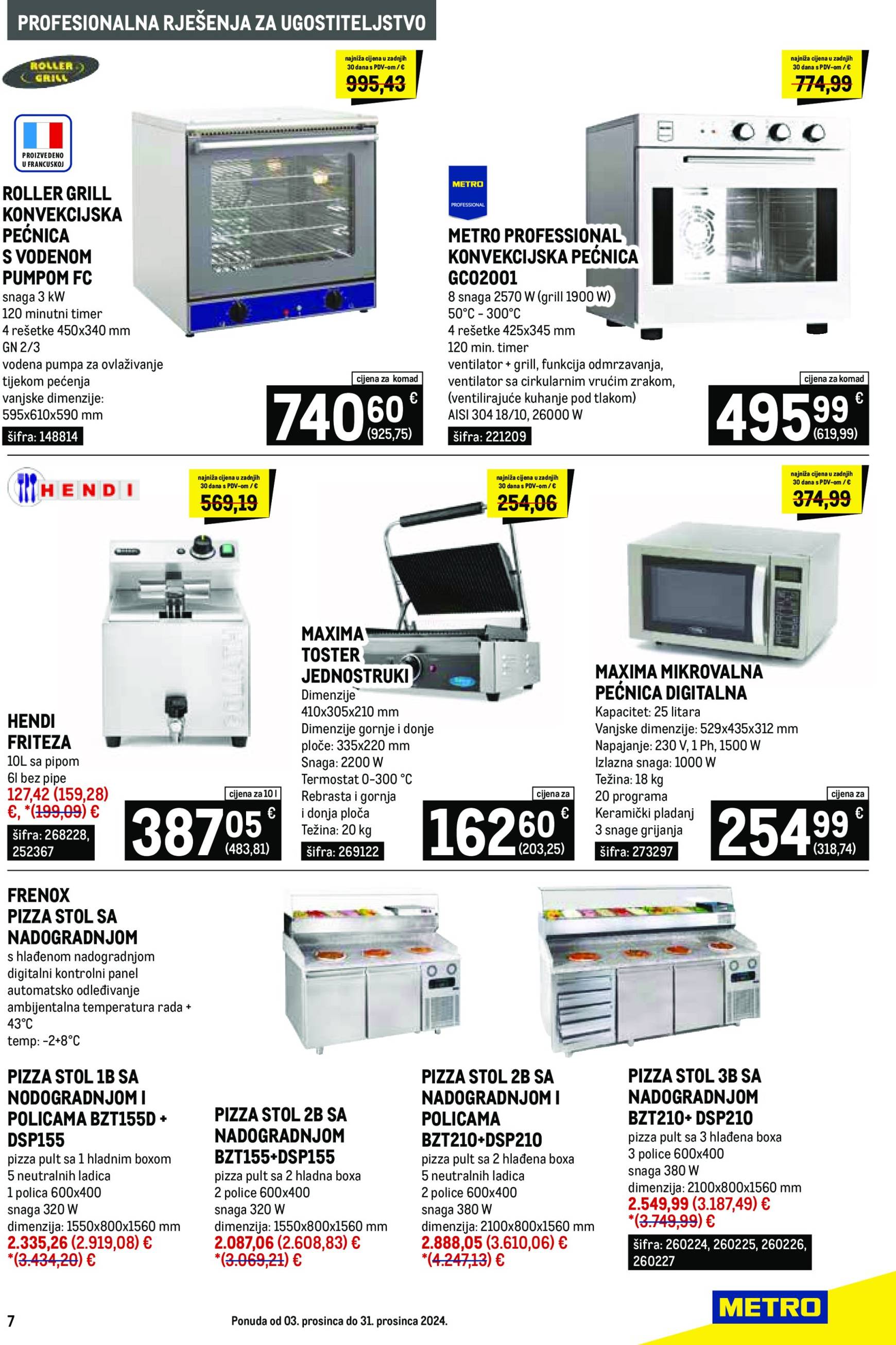 metro - Metro - Gastro katalog vrijedi od 03.12. do 31.12. - page: 7