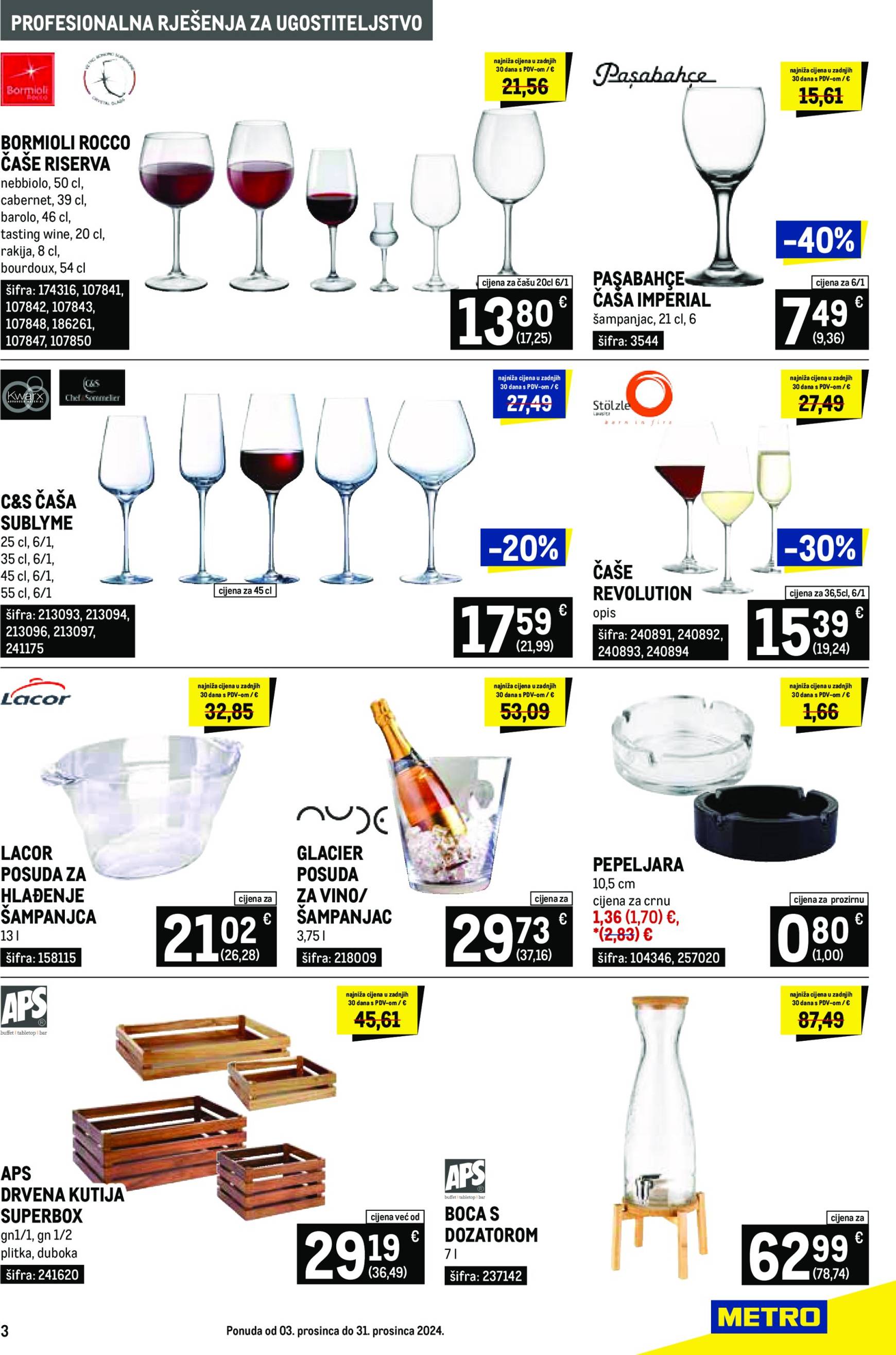 metro - Metro - Gastro katalog vrijedi od 03.12. do 31.12. - page: 3