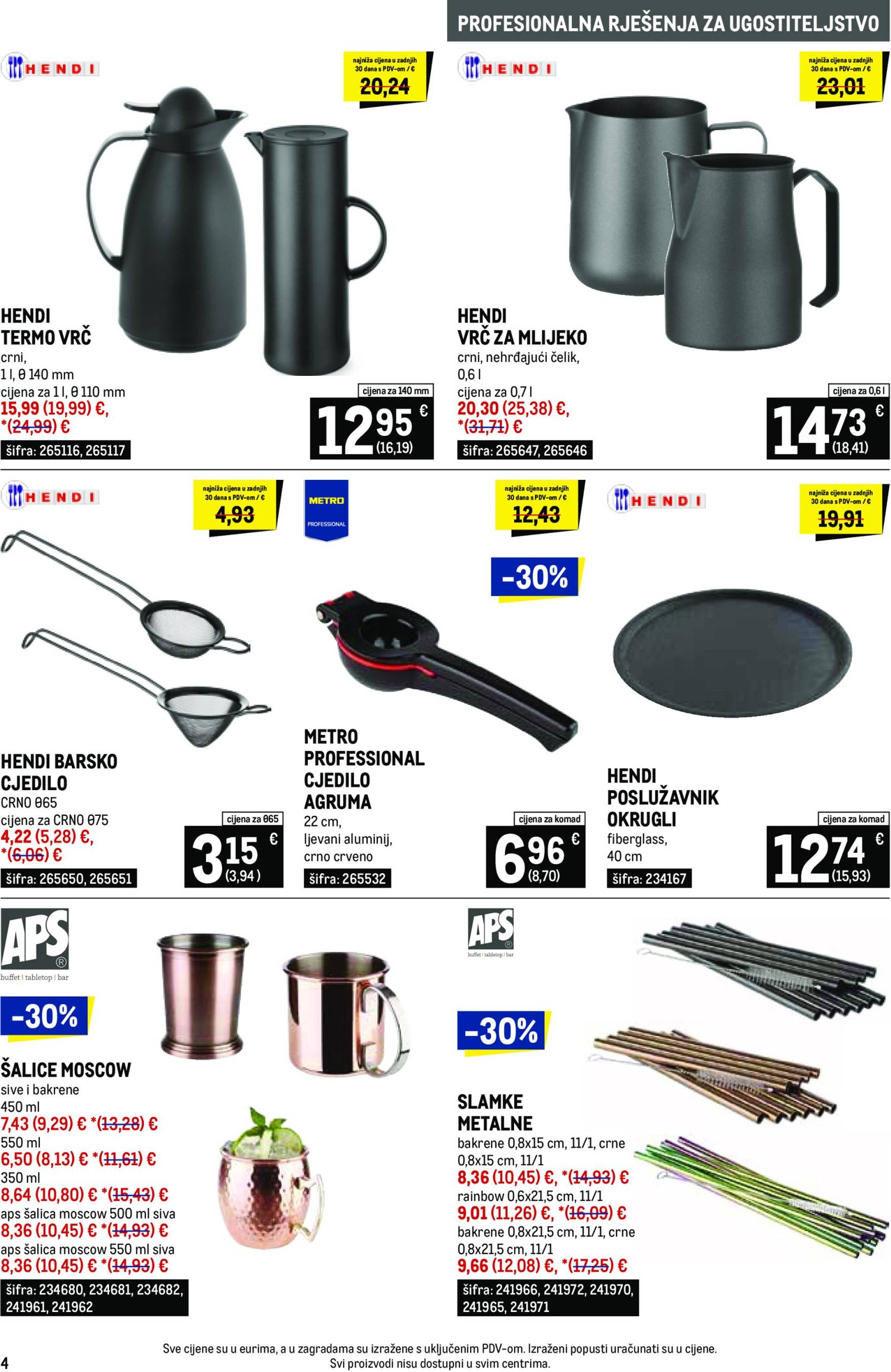 metro - Metro - Gastro katalog vrijedi od 03.12. do 31.12. - page: 4