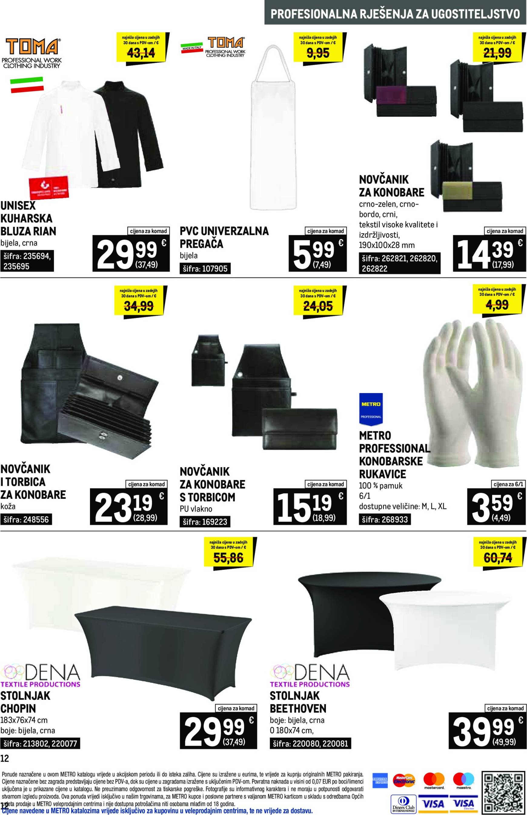 metro - Metro - Gastro katalog vrijedi od 03.12. do 31.12. - page: 12