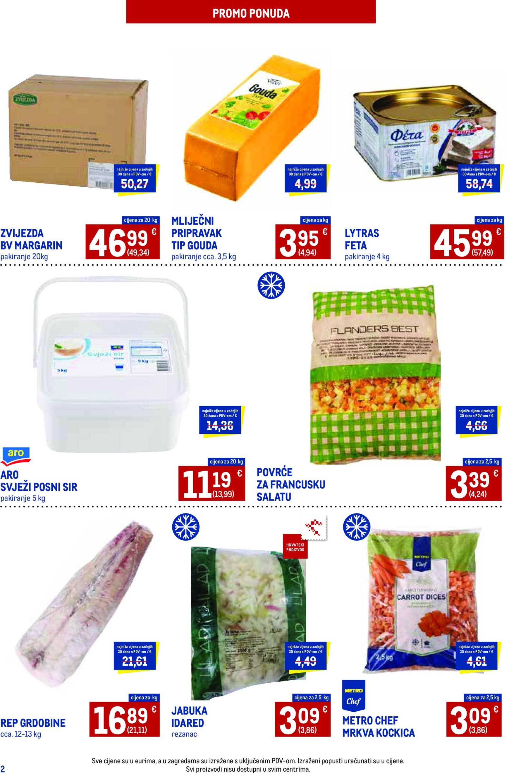 metro - Metro - Promotivna ponuda za ugostiteljstvo katalog vrijedi od 03.12. do 16.12. - page: 2