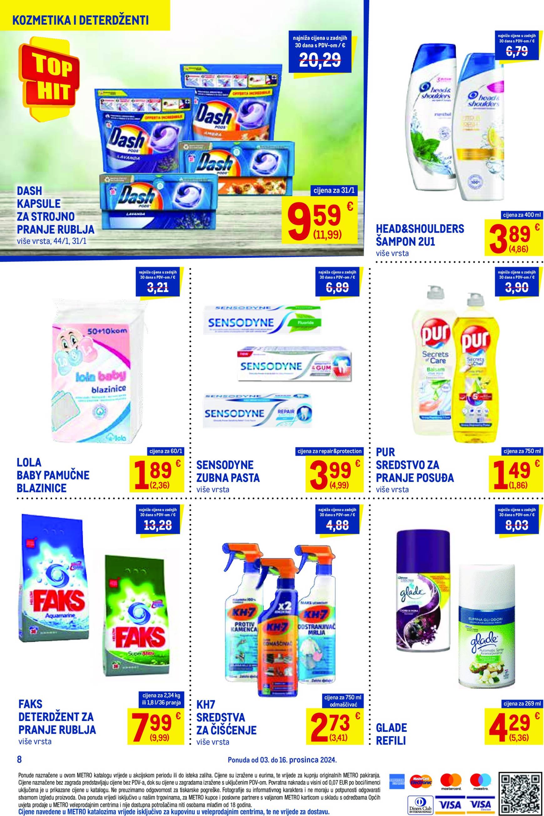 metro - Metro - Prehrana katalog vrijedi od 03.12. do 16.12. - page: 8