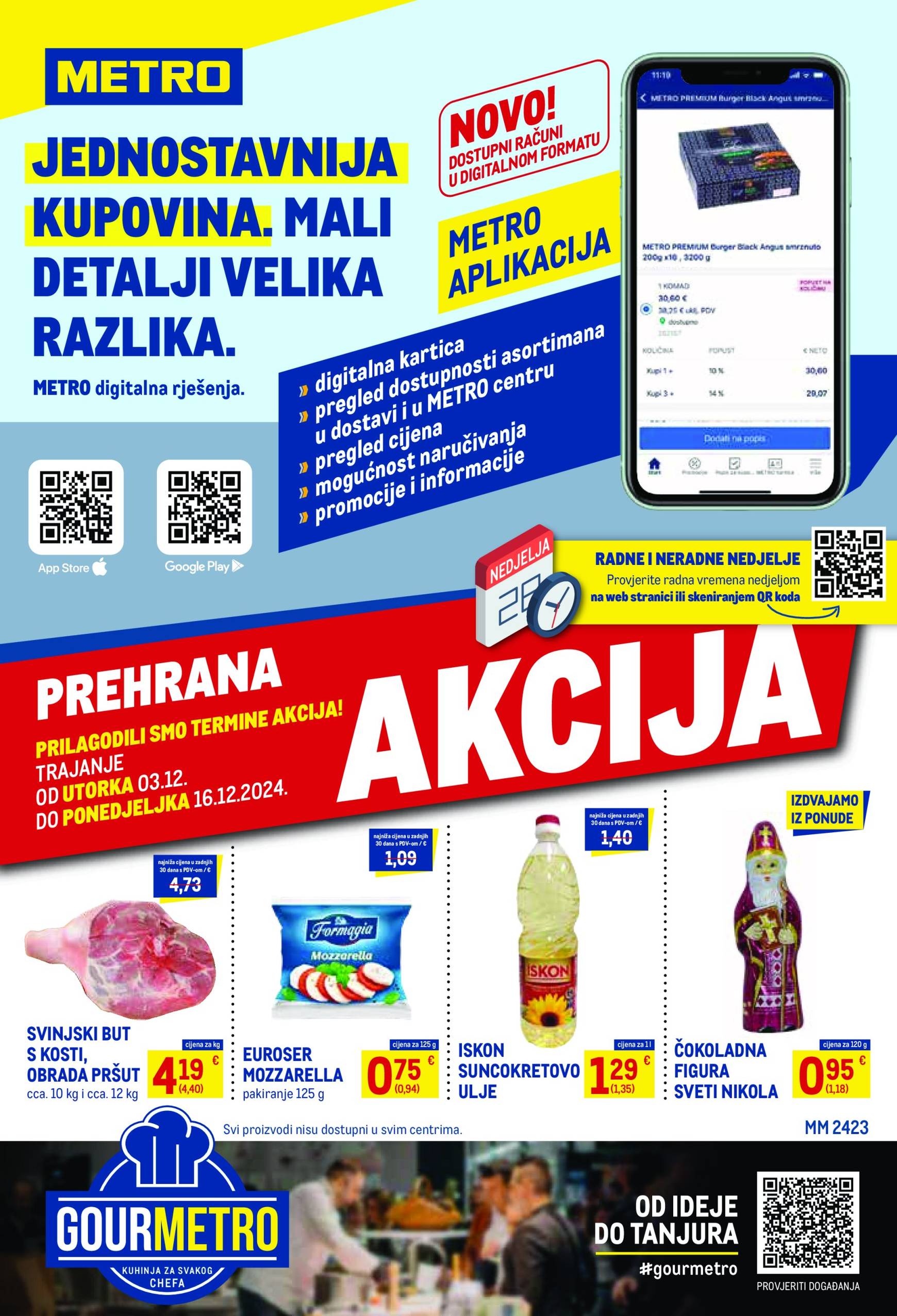 metro - Metro - Prehrana katalog vrijedi od 03.12. do 16.12.