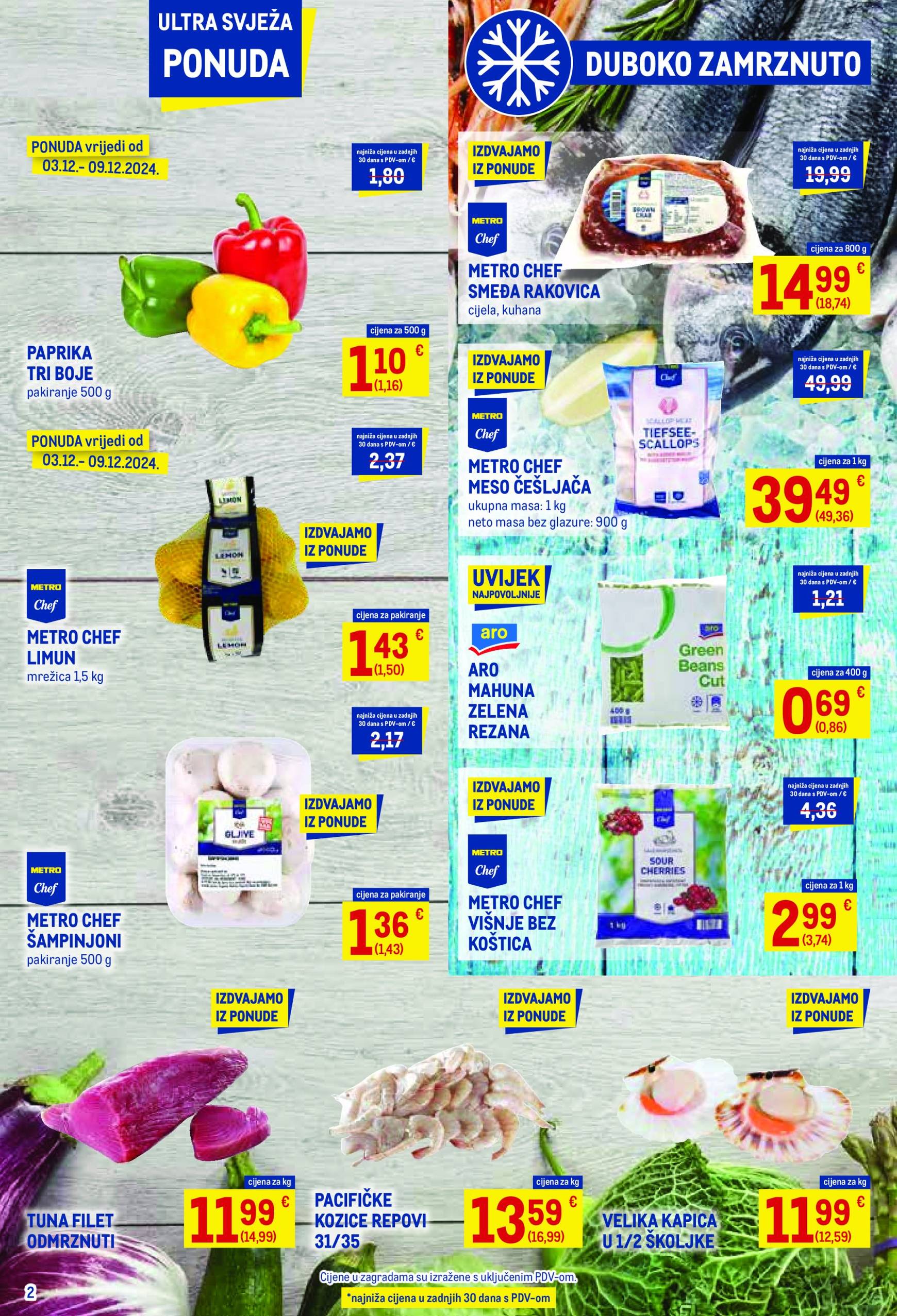 metro - Metro - Prehrana katalog vrijedi od 03.12. do 16.12. - page: 2