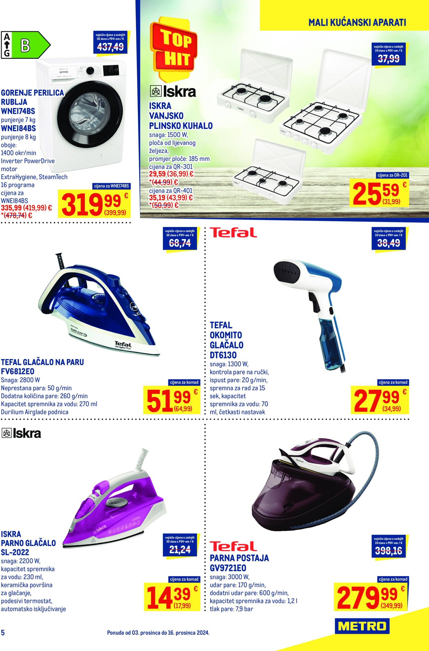 metro - Metro - Neprehrana katalog vrijedi od 03.12. do 16.12. - page: 5