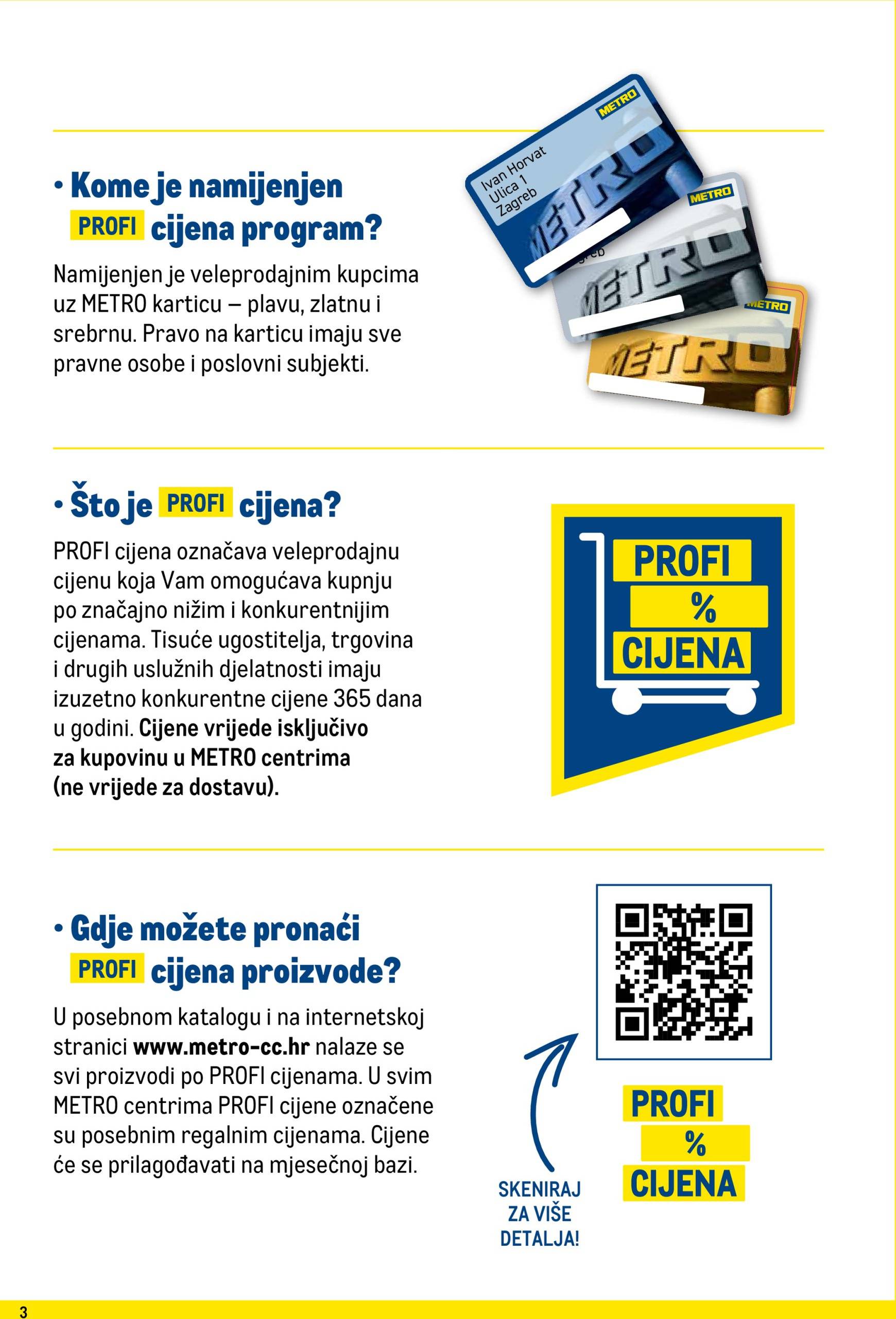 metro - Metro - Profi cijena katalog vrijedi od 03.12. do 31.12. - page: 3