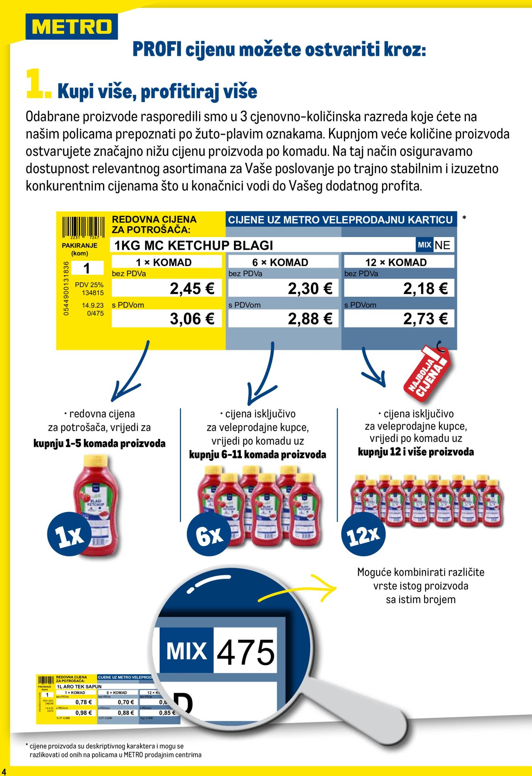 metro - Metro - Profi cijena katalog vrijedi od 03.12. do 31.12. - page: 4