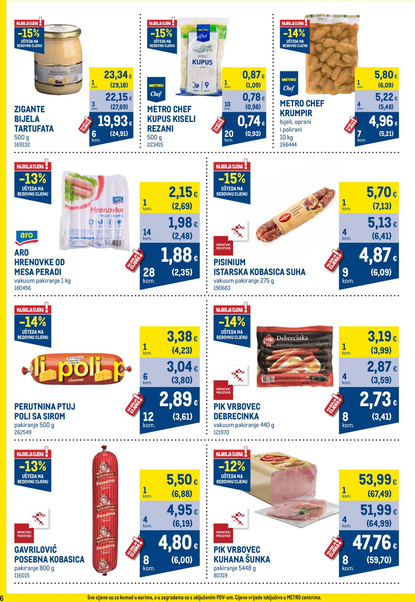 metro - Metro - Profi cijena katalog vrijedi od 03.12. do 31.12. - page: 6